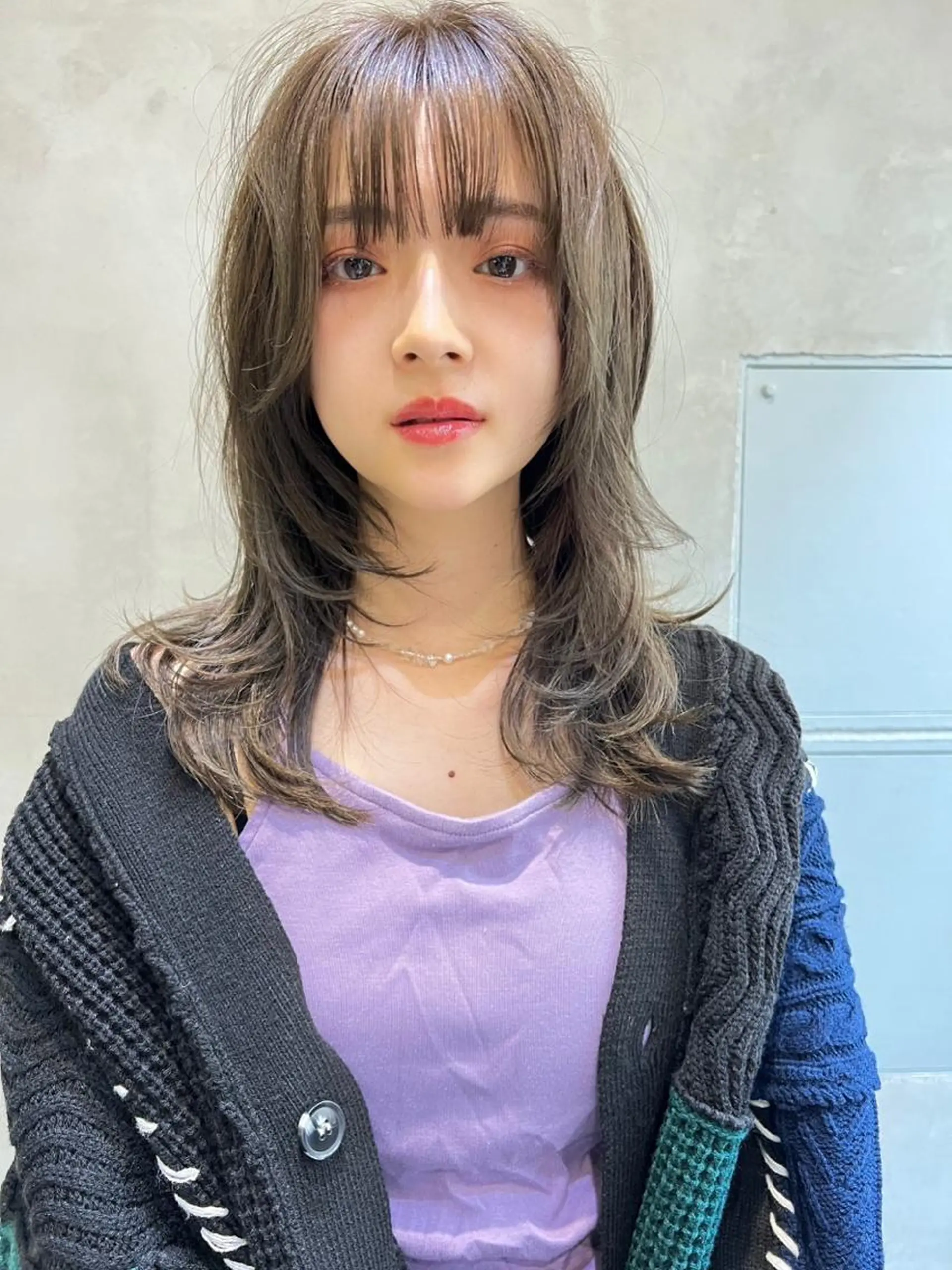 ロング カラー 韓国風ヘア MUSASHI ブリーチカラー◎のヘアスタイル