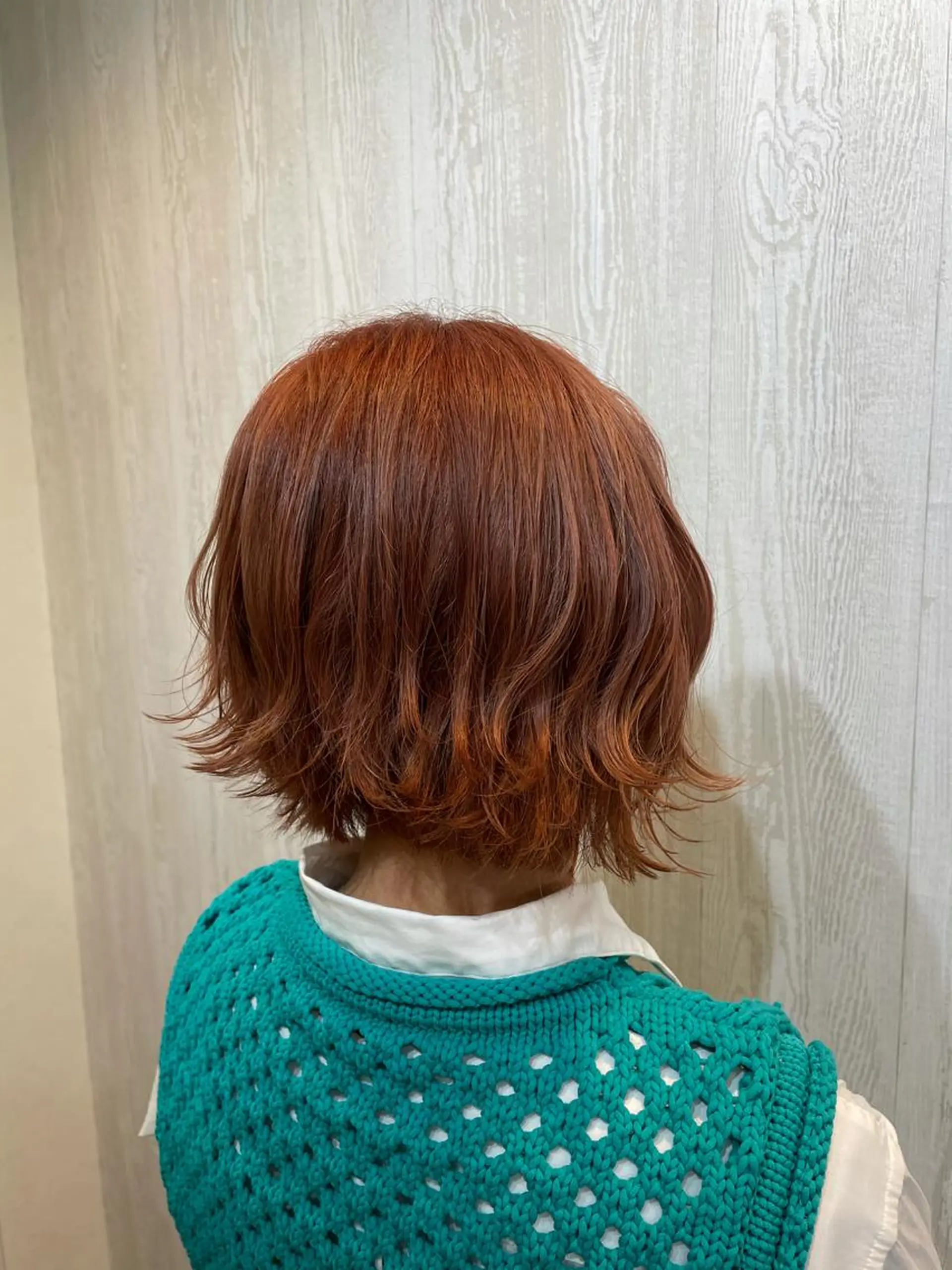 ショート カラー ブリーチ ピンクカラー TELA HAIR 守谷のヘアスタイル