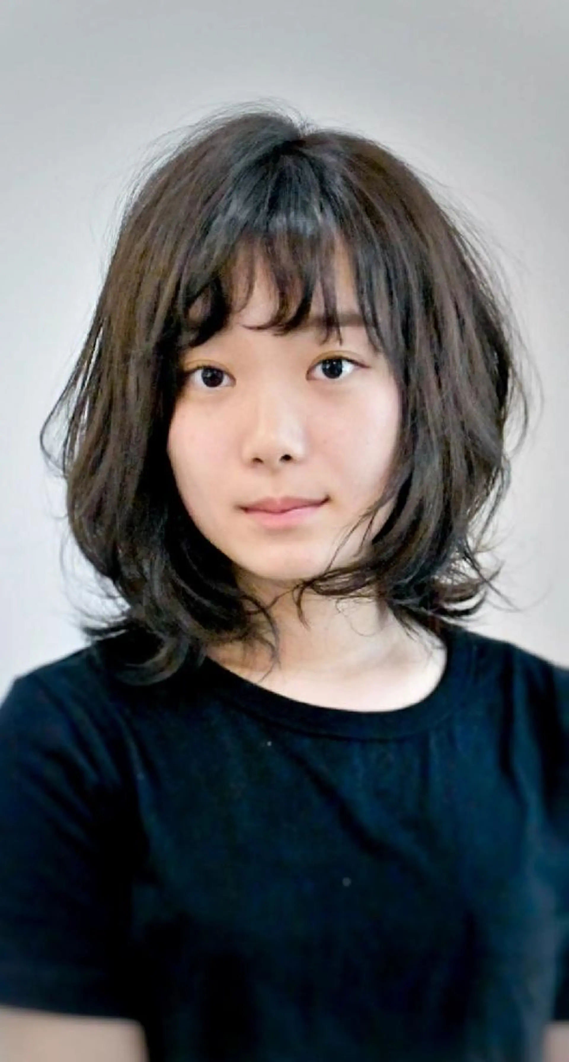 ミディアム 北川 裕暁のヘアスタイル