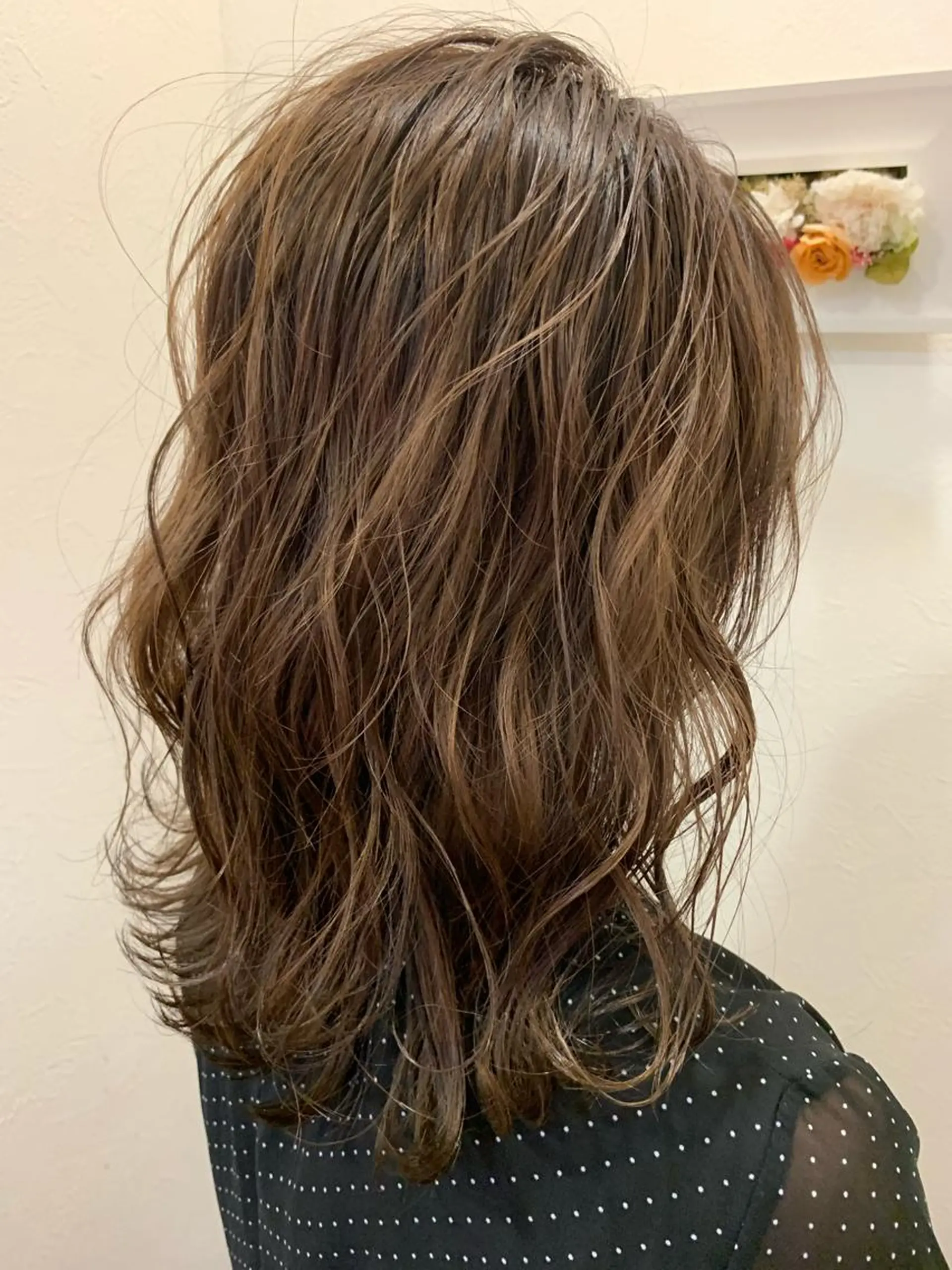 セミロング カラー 🪞上品で可愛い韓国 ヘア🪞Rikutoのヘアスタイル