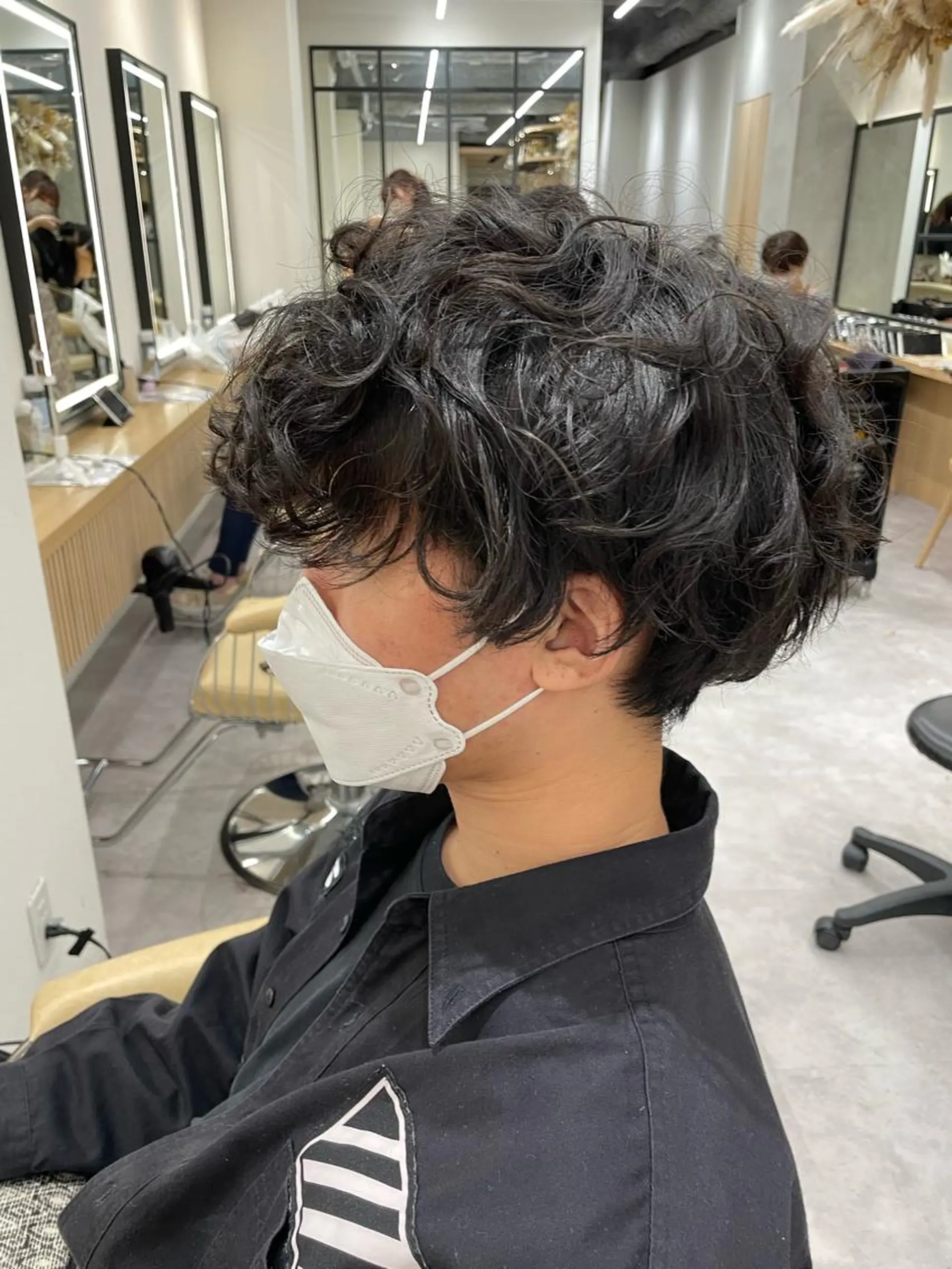 パーマ くどうももか 浦和　ショート　ボブのヘアスタイル