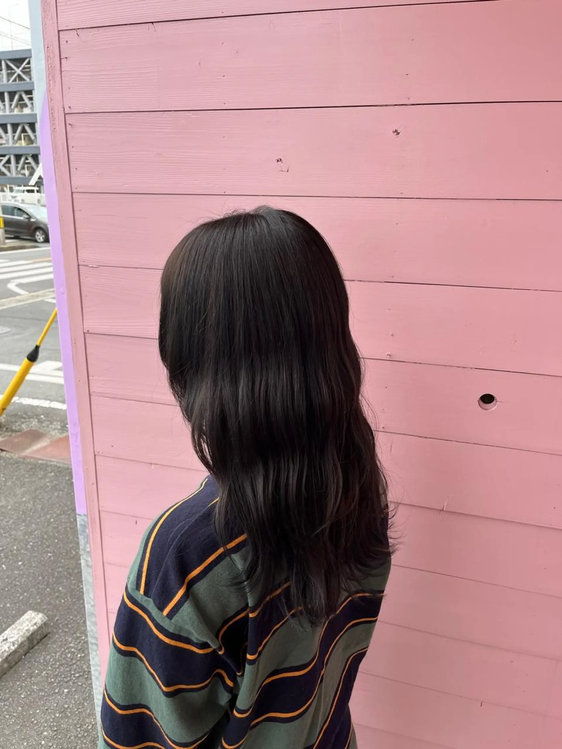 ロング 韓国風カラー ボブ ハイライト 髪質改善 韓国風ヘア ボヌールソレイユ所属・☁️彦坂唯有/ 透明感カラー☁️のヘアスタイル