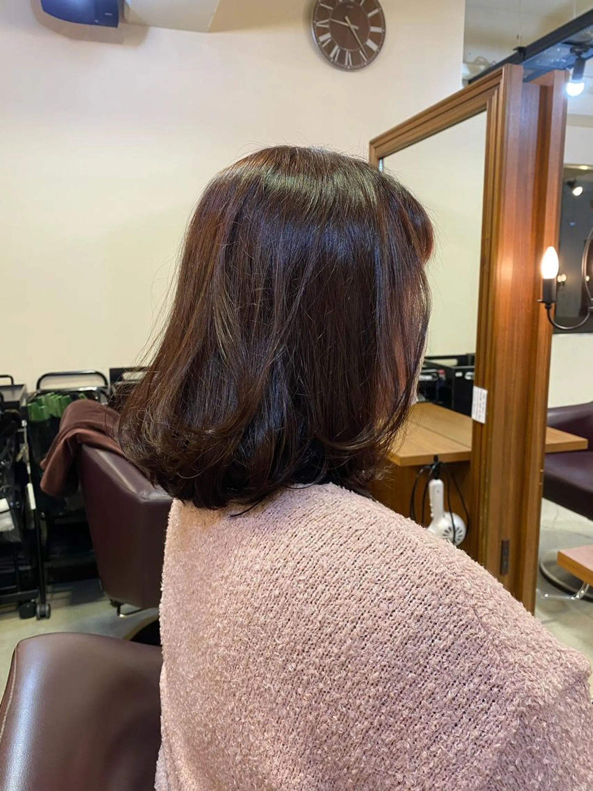 ミディアム カラー ヘアアレンジ SALOWIN京都河原町Suite店所属・外国人風レイヤー/ ハイトーンSHUのヘアスタイル