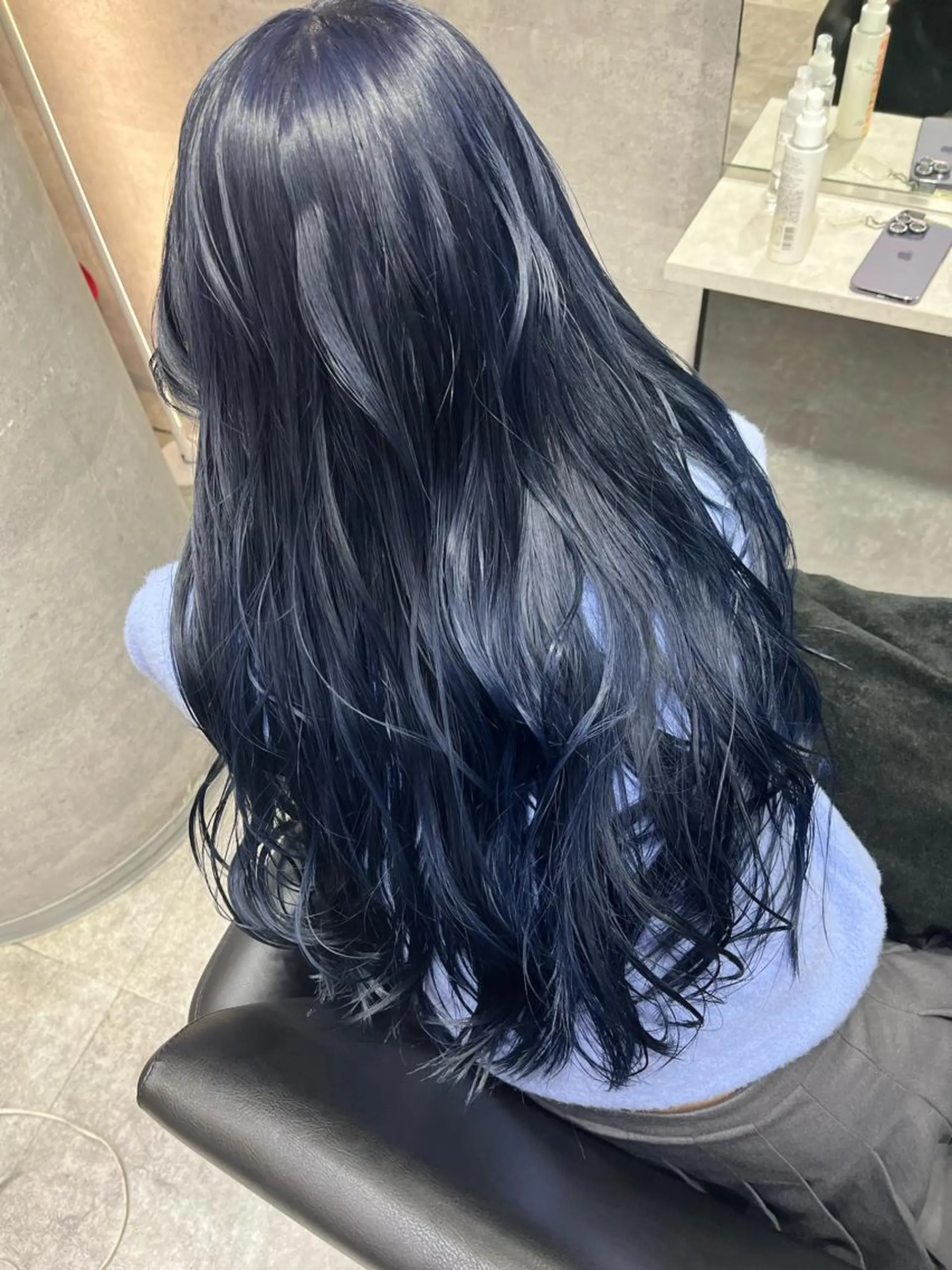 セミロング カラー パーマ ヘアアレンジ キッズ ネイル マツエク・マツパ アイブロウ ダブルカラー 新宿のヘアスタイル