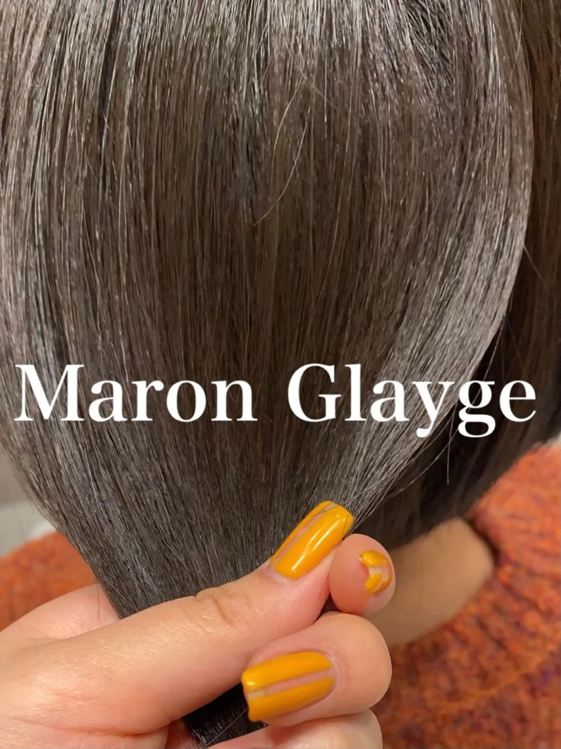 ミディアム カラー 小野寺瑞希 /最小顔カットのヘアスタイル