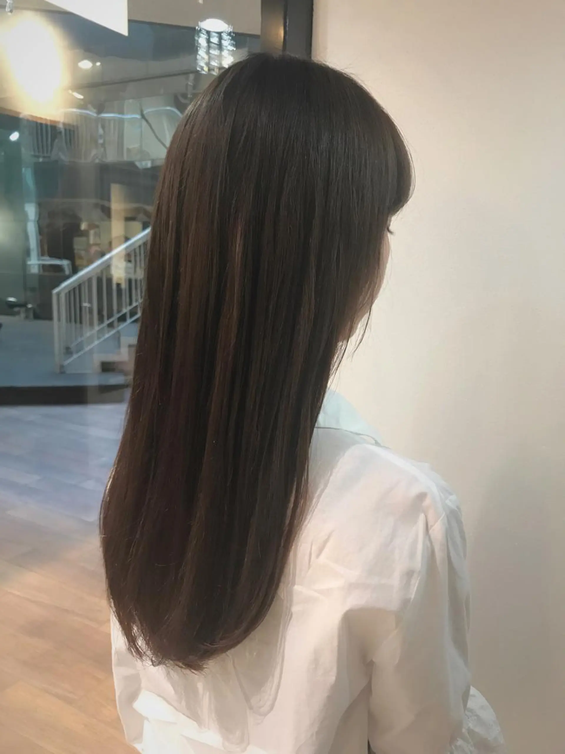 ロング カラー ベージュカラー ラベンダーカラー 松村 崇弘のヘアスタイル