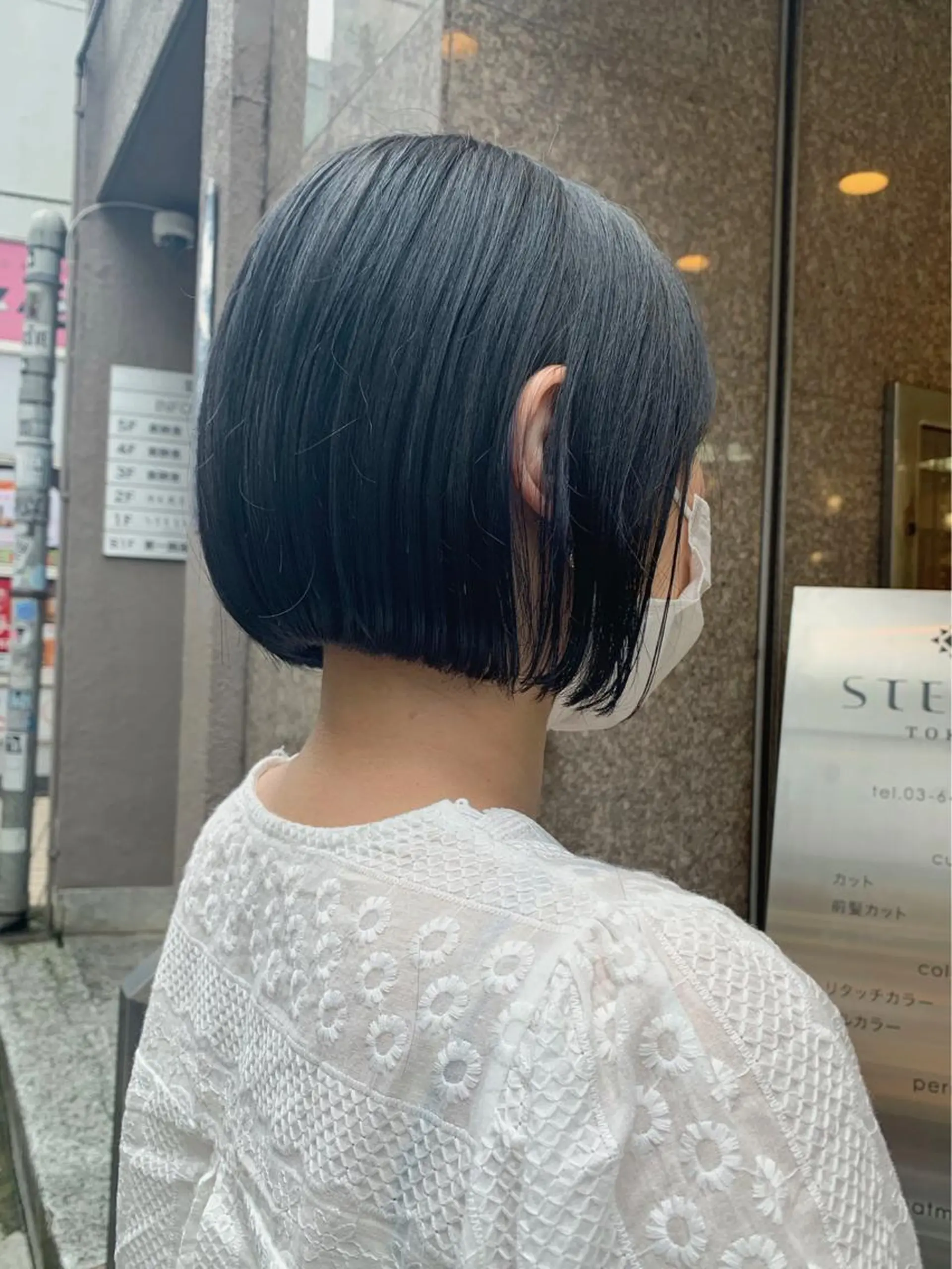 ショート カラー ブルーカラー ブルージュ カット ヘアカラー トリートメント LUMO所属・矢野 晃平のヘアスタイル