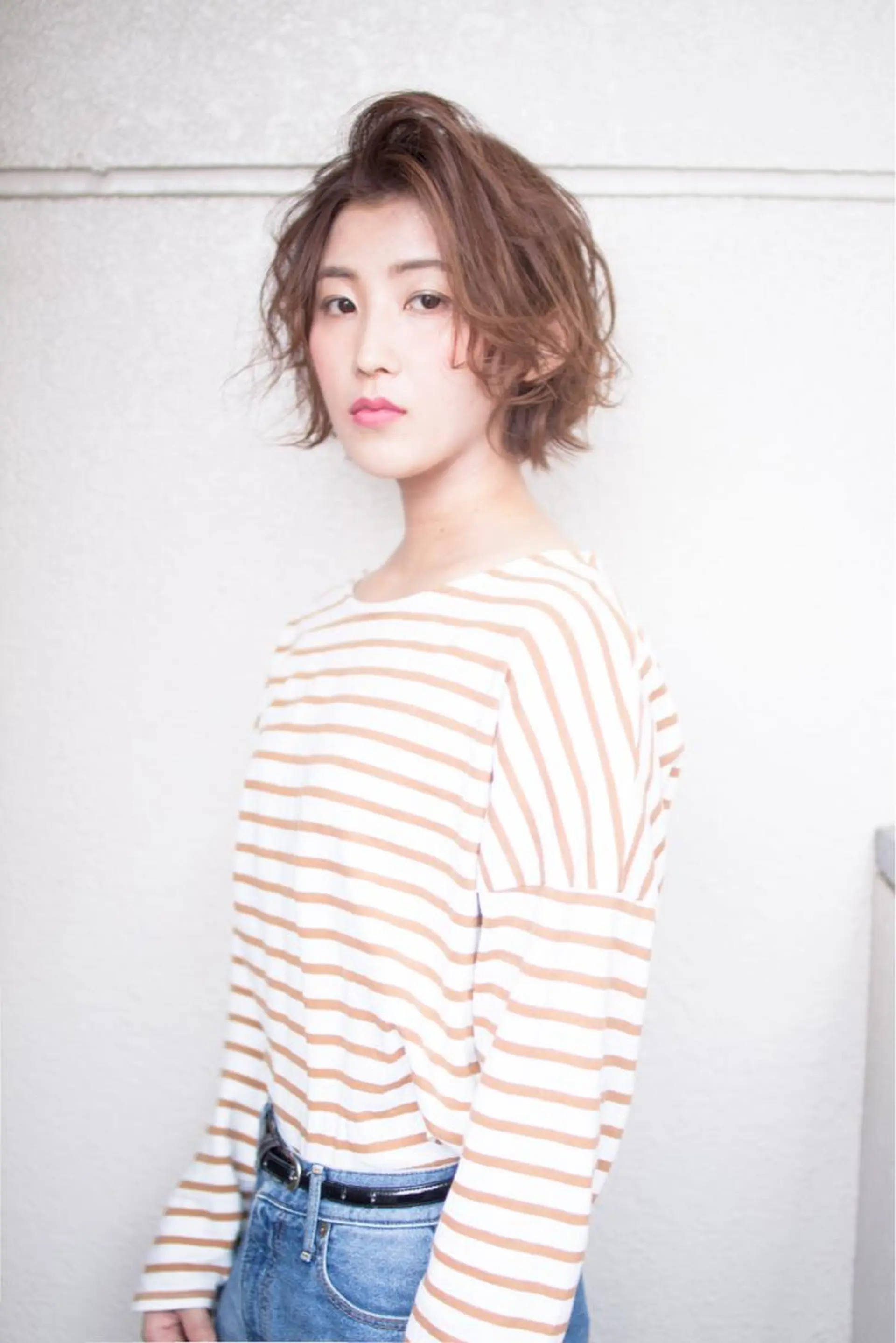 ショート 🤍韓国風ヘア 柴田真帆🤍のヘアスタイル