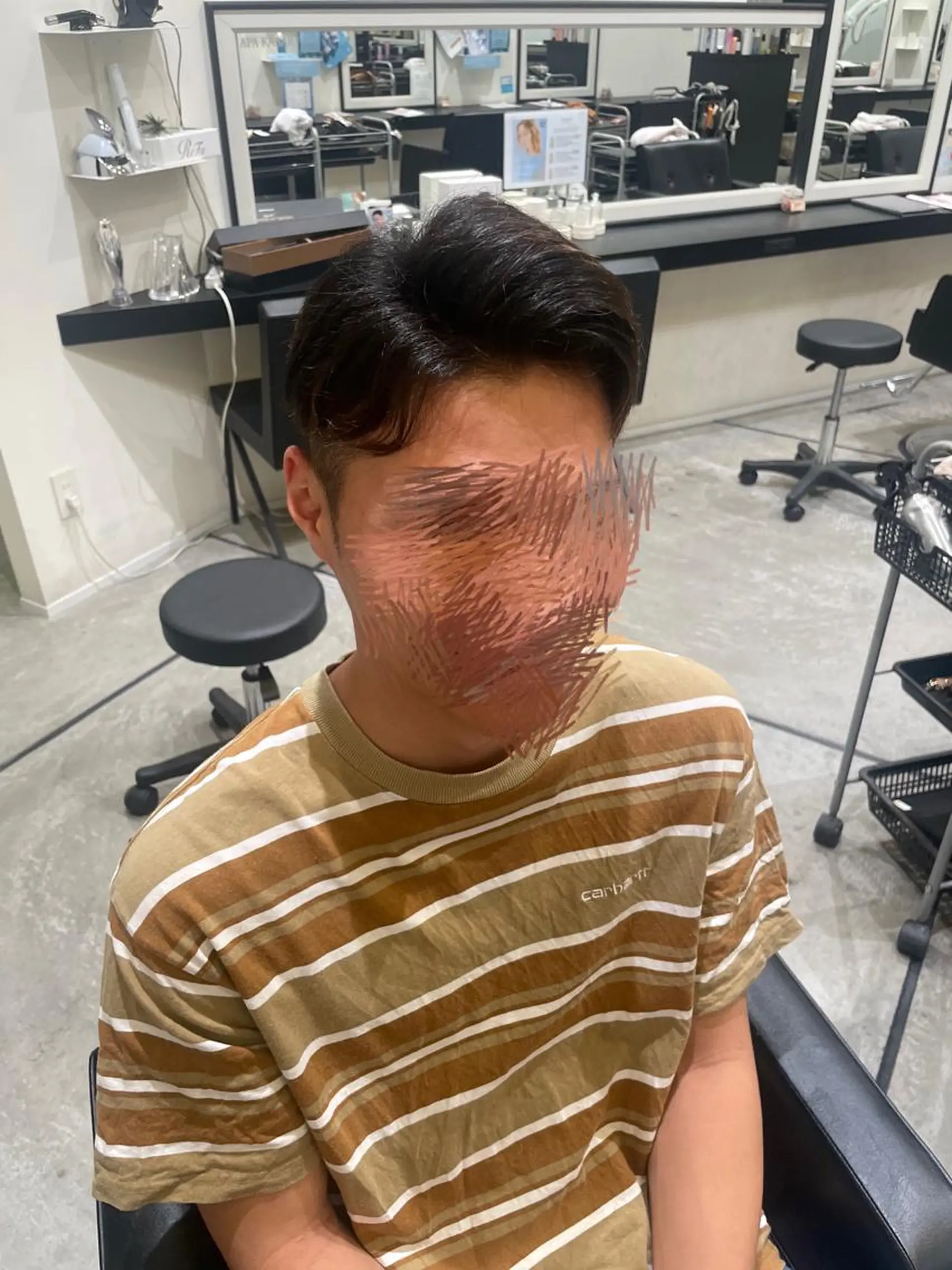 メンズ MOURI CHISATOのヘアスタイル