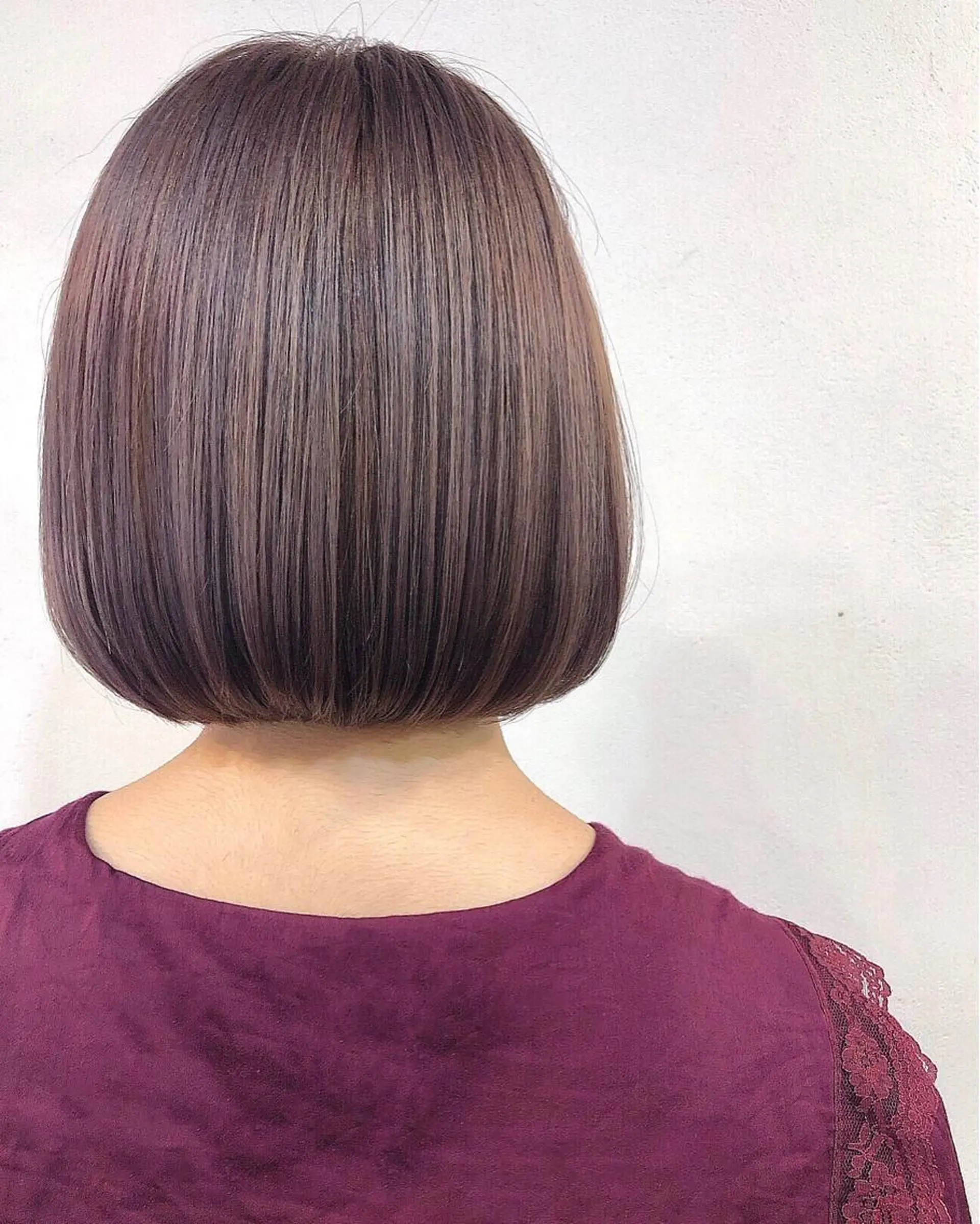 ショート カラー 【韓国ヘア×透明感 カラー】笹谷 莉未のヘアスタイル