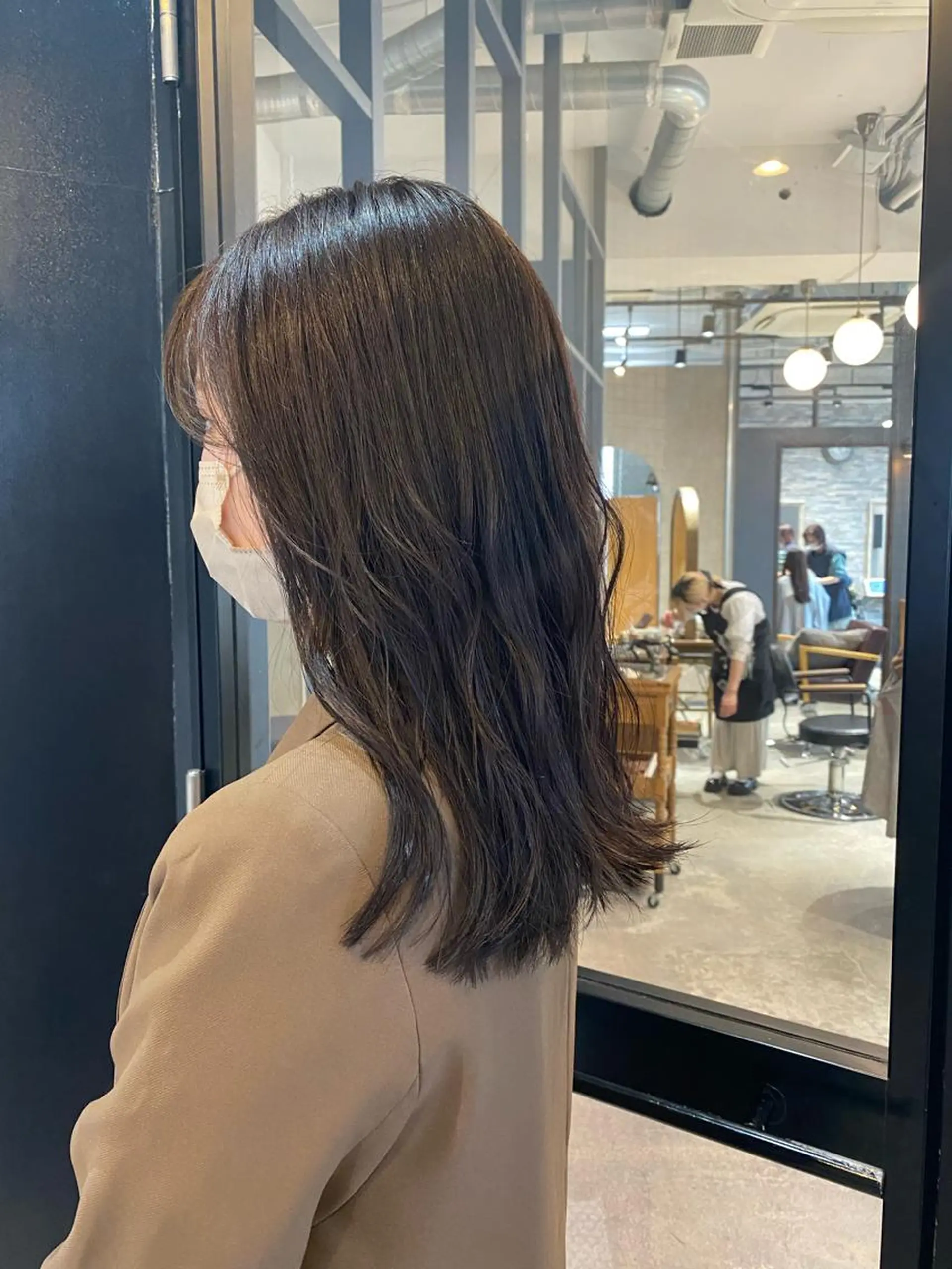 ミディアム カラー ヘアカラー 透明感カラー 🩰asumiのヘアスタイル