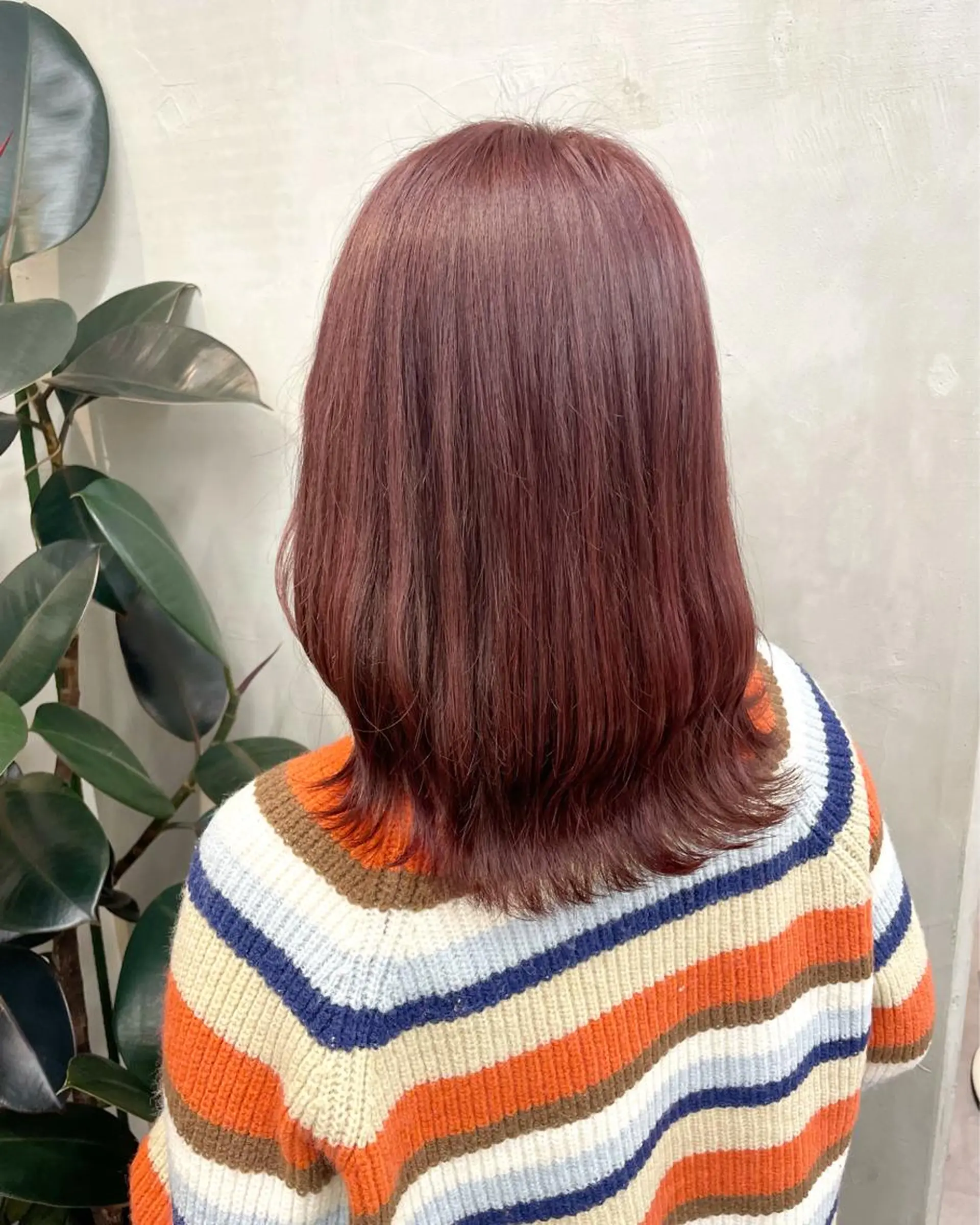 ミディアム カラー 髪質改善🌱 高橋みなみのヘアスタイル