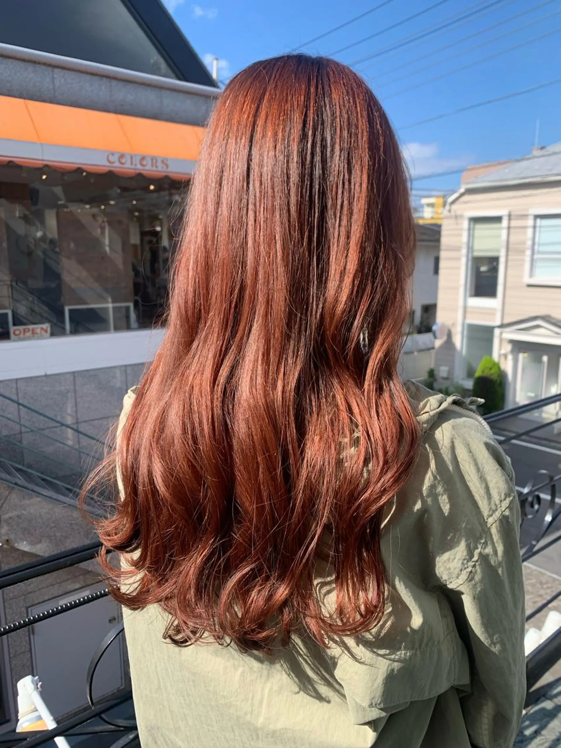 ロング カラー 平 ちひろのヘアスタイル