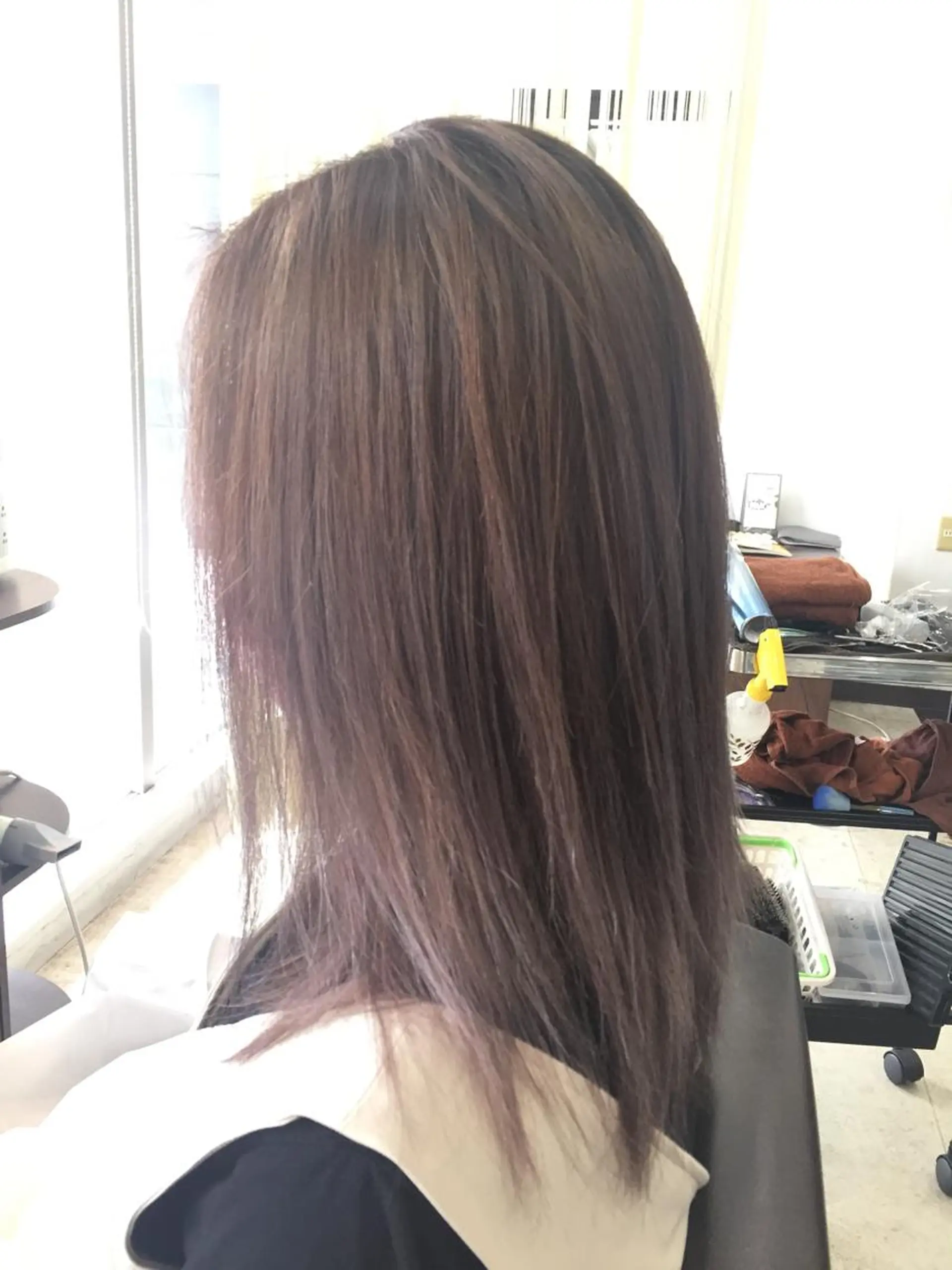 ミディアム カラー 阿久津 泰幸のヘアスタイル