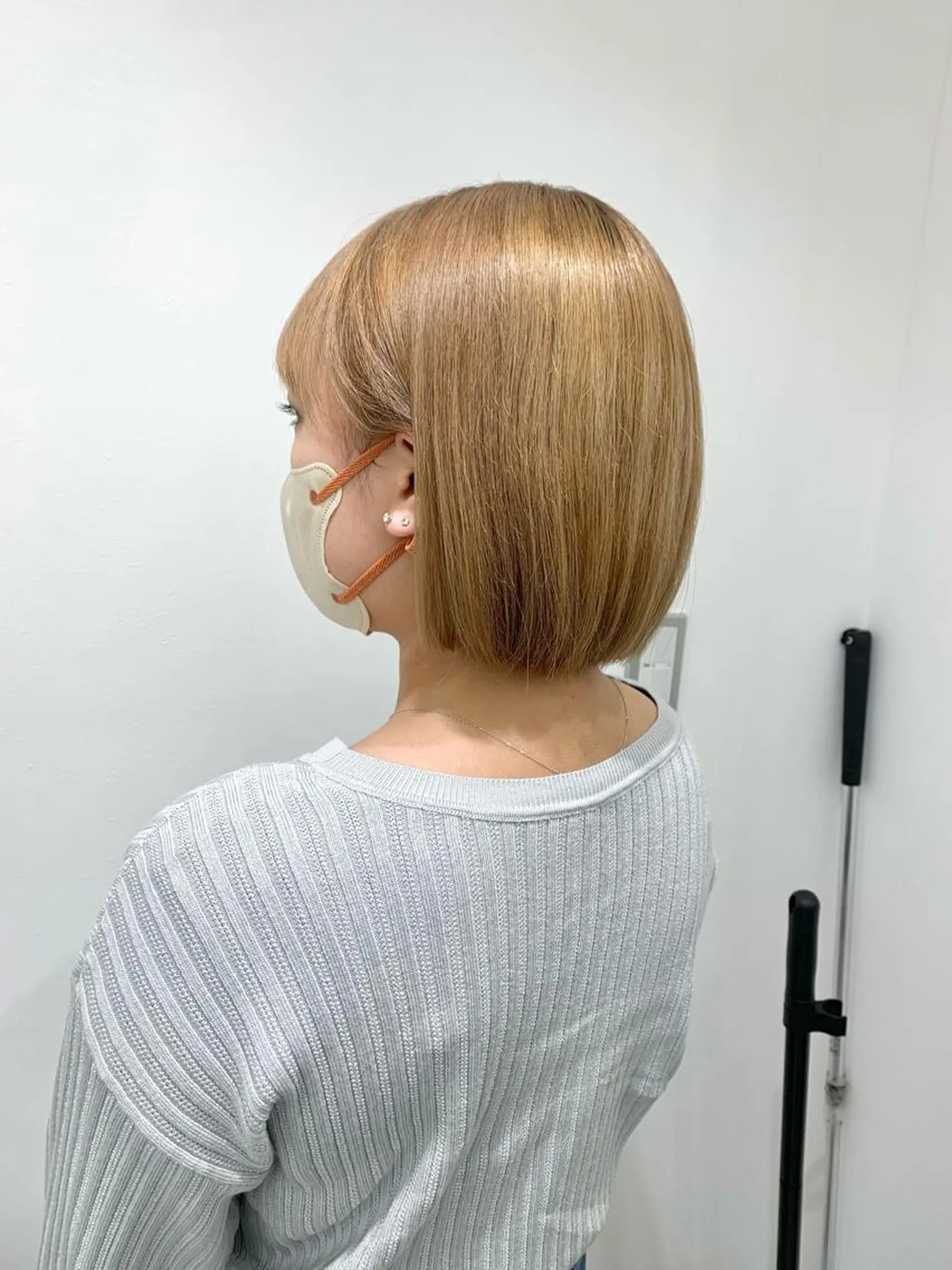 ショート カラー レイヤー ハイトーン 暖色⭐︎KANAKOのヘアスタイル
