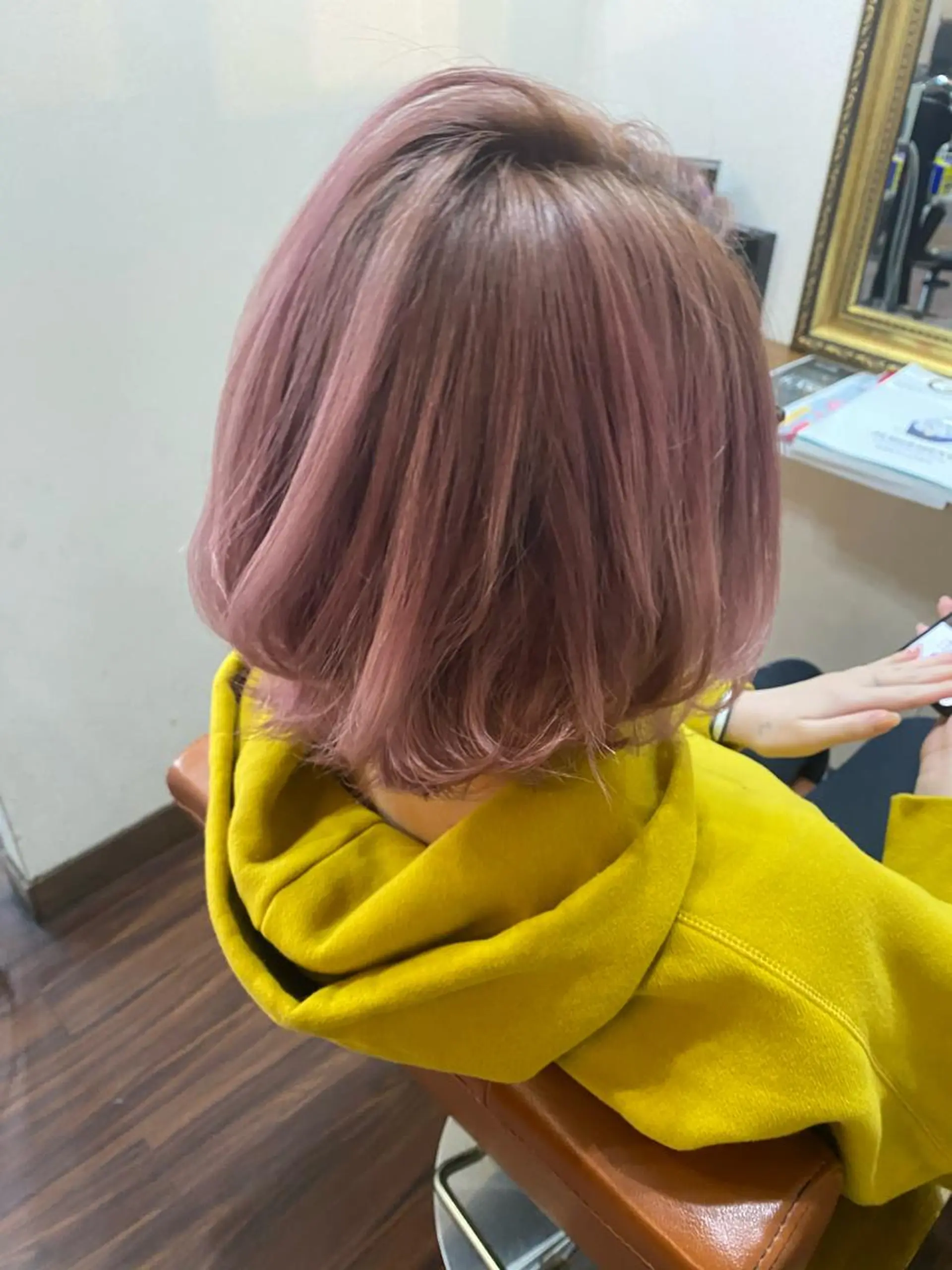 カラー miel hair 新宿店 【ミエル ヘアー】所属・新宿西口から徒歩5分 石橋卓典のヘアスタイル