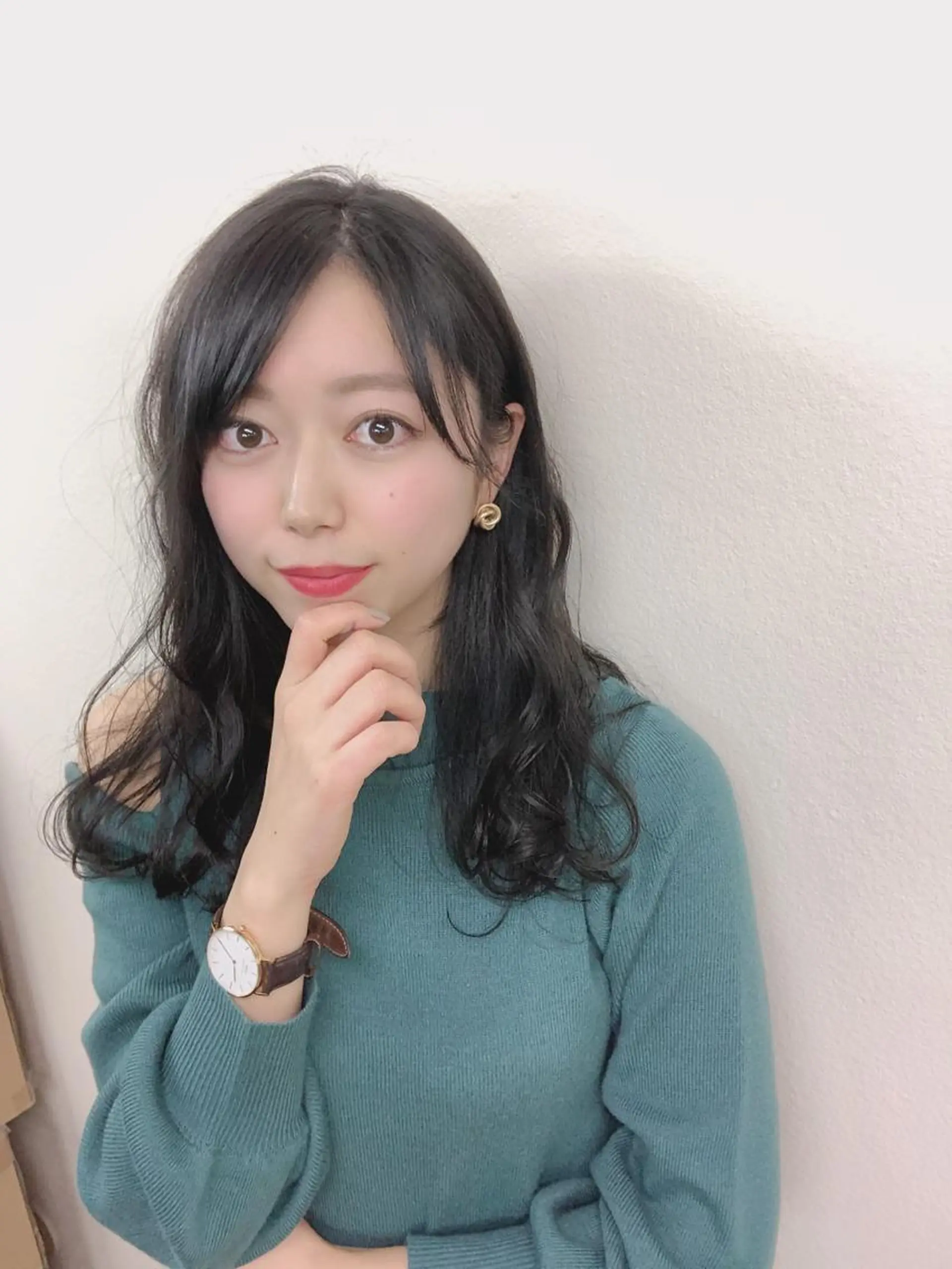 セミロング カラー ヘアアレンジ 外苑前NO.1艶髪 透明感カラーのヘアスタイル