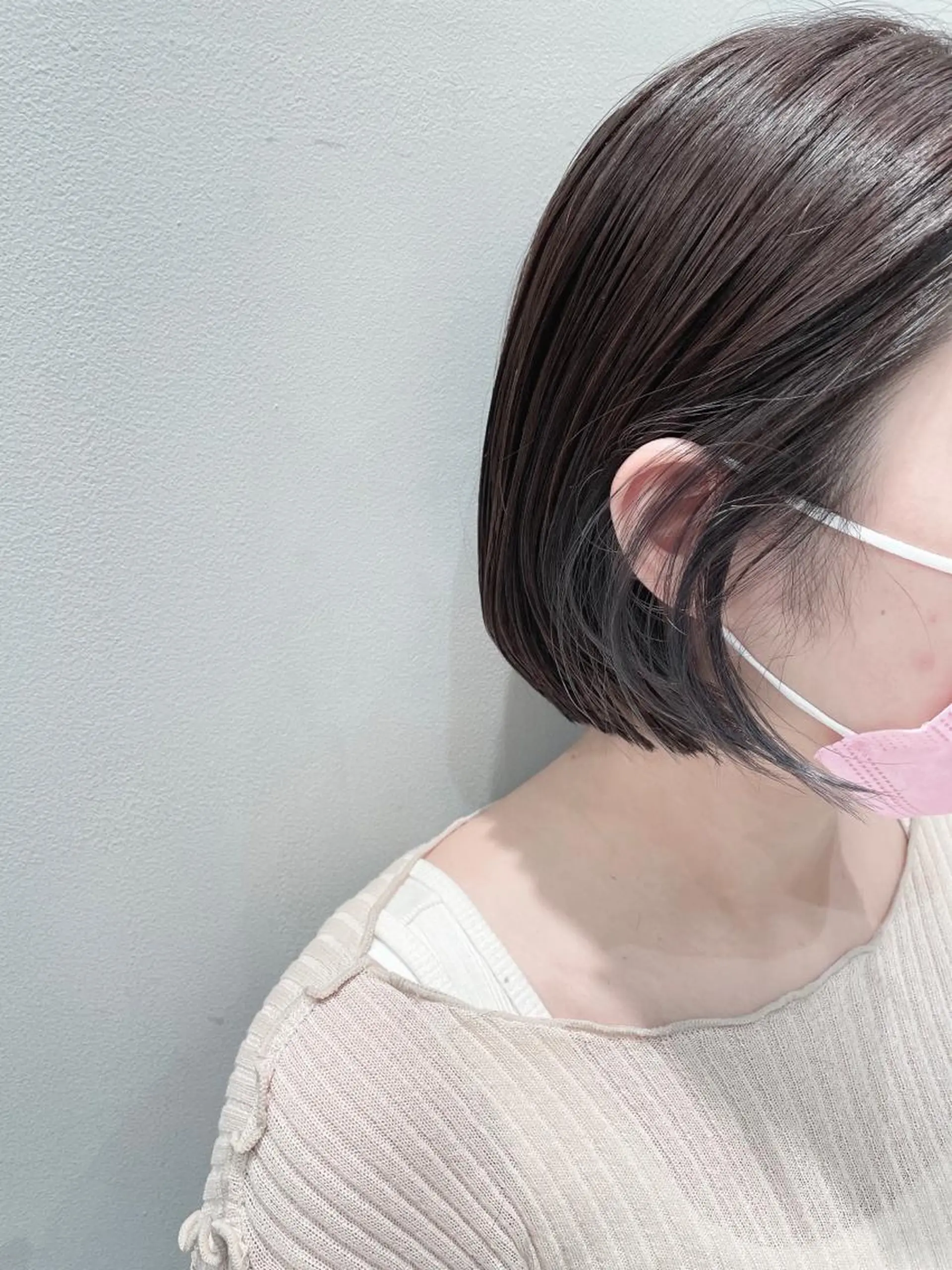 ショート カラー グレージュ カット ヘアカラー トリートメント 🦖鶴岡香純🦖 産休中のヘアスタイル