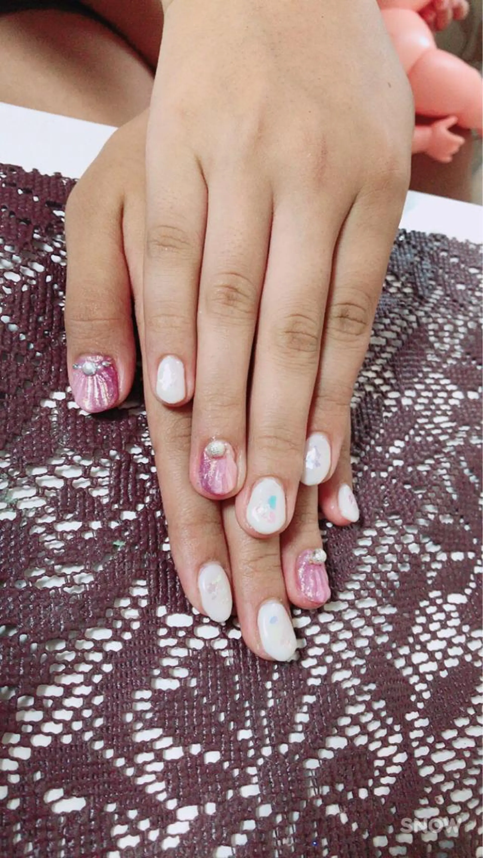 ネイル 春ネイル 藤 あやのネイルデザイン