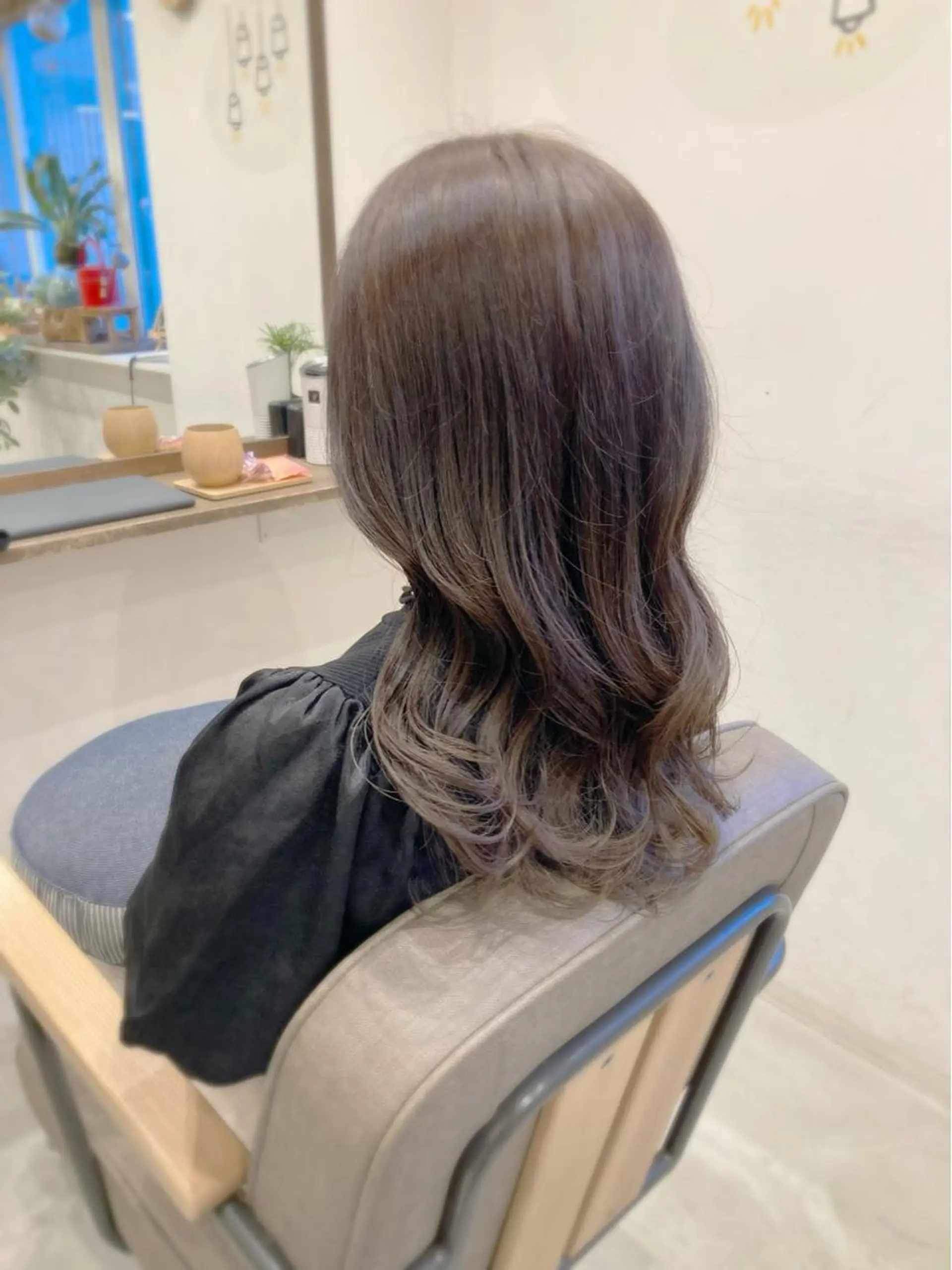 セミロング mu-kicii 三鷹店所属・撮影モデル募集中☆ オグリヤスエのヘアスタイル