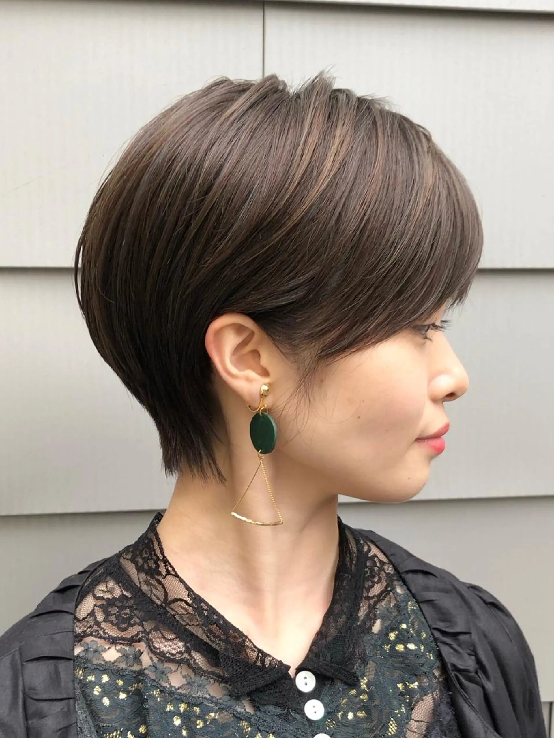 ショート カラー ショートボブ ハンサムショート グラデーションカラー ボブ ショートヘア 似合わせ/小顔カット 🔷山方直也のヘアスタイル