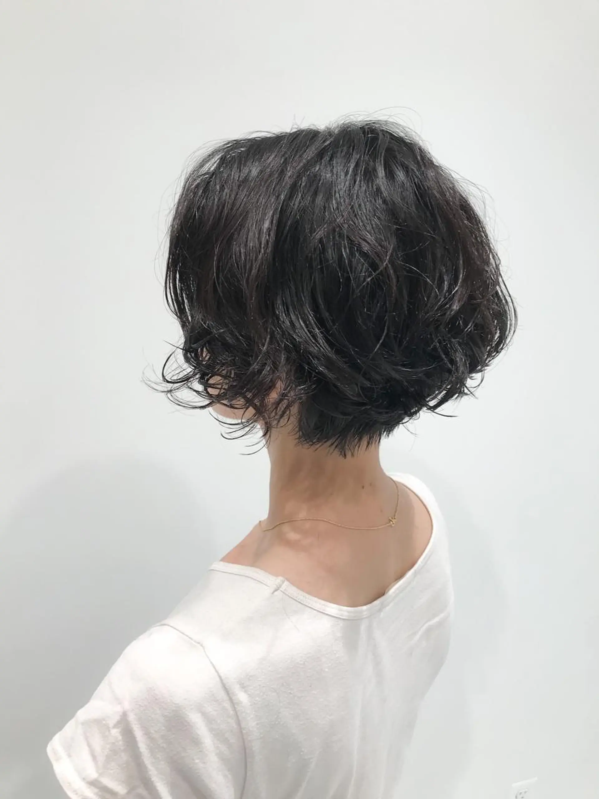 ショート パーマ ヘアアレンジ ショートヘア 特別モデル価格 タカシマイッセイのヘアスタイル