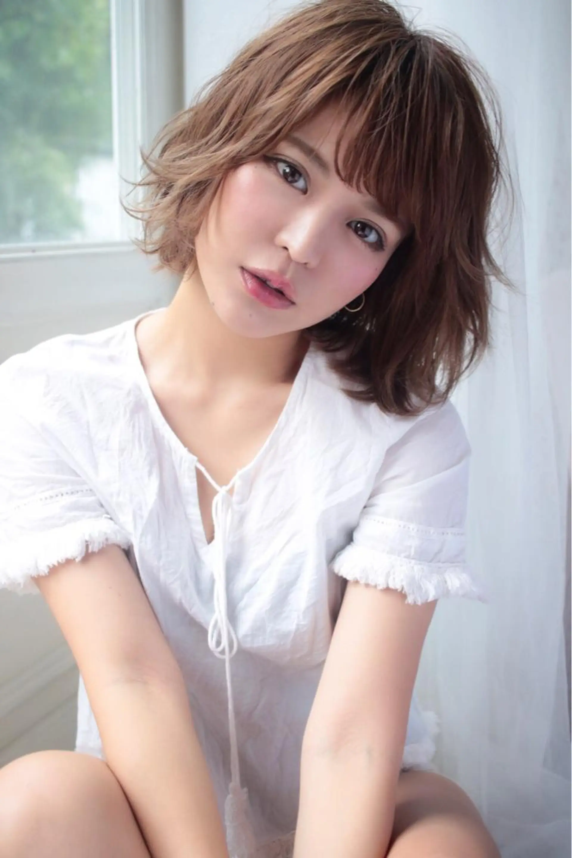 ショート ボブ 髪質改善縮毛矯正✨ ナリタユウヤのヘアスタイル