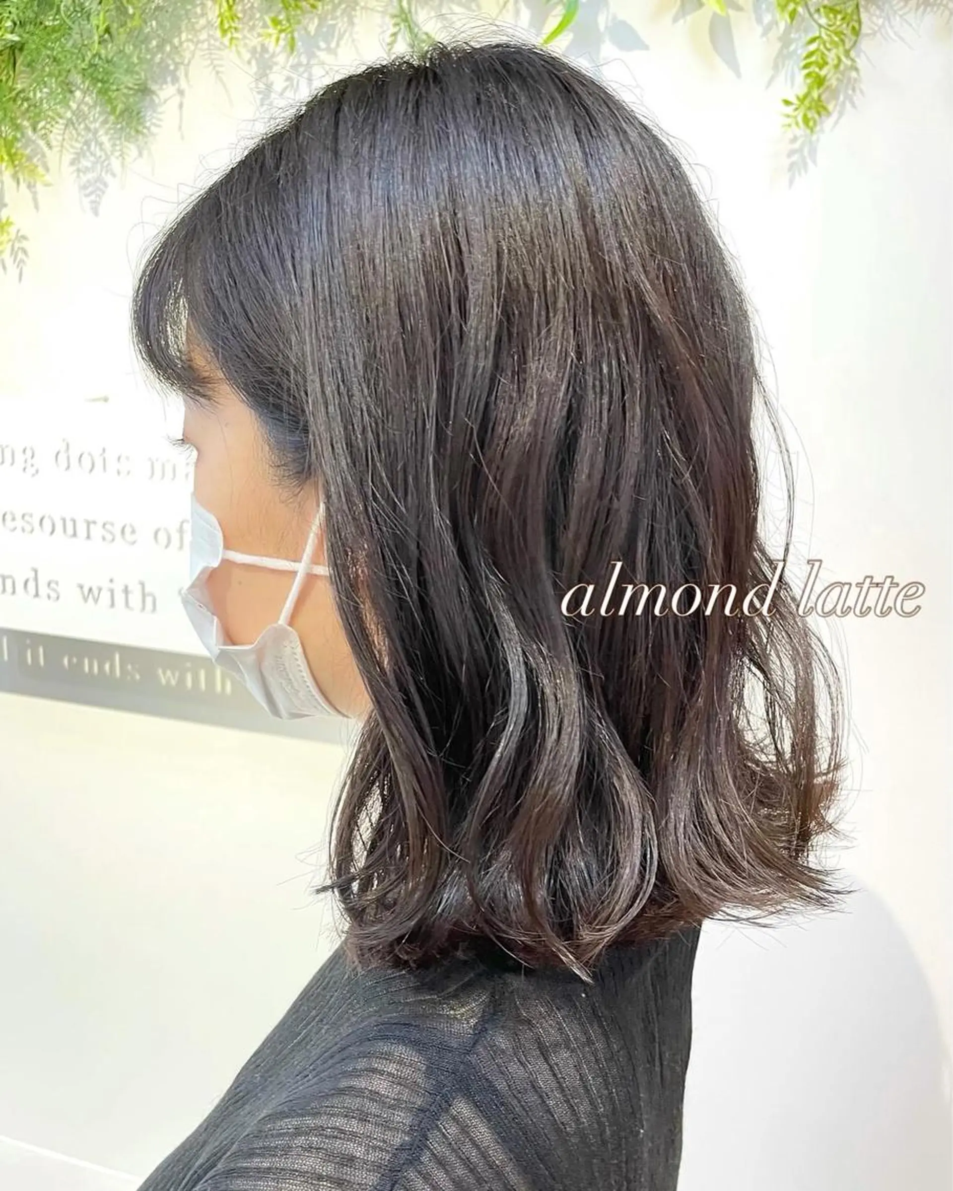 ミディアム カラー 透明感カラー レイヤー/顔まわり /亀戸錦糸町/なつきのヘアスタイル