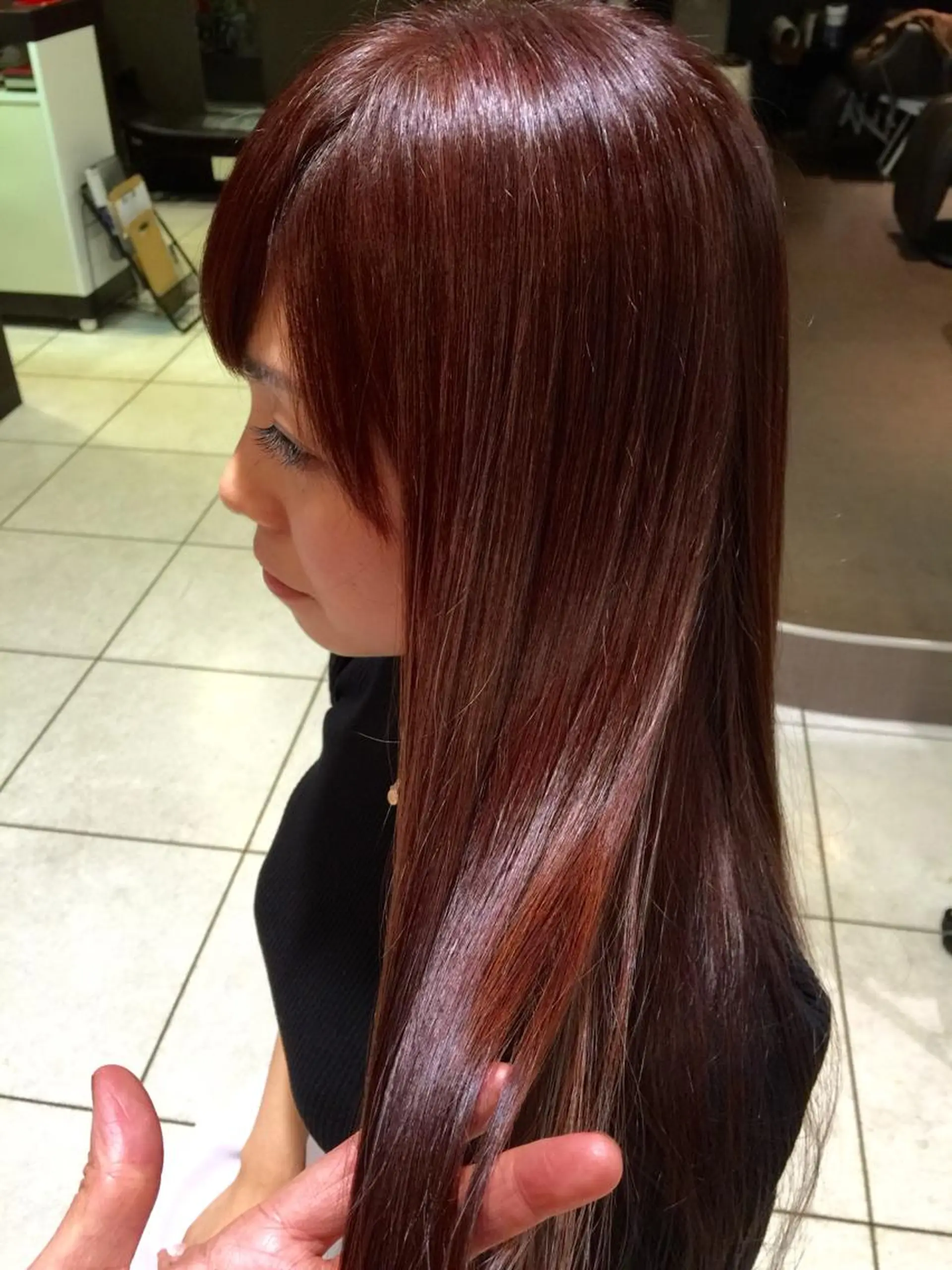 ロング カラー カット ヘアカラー トリートメント 💫newi💫村上 孝一のヘアスタイル