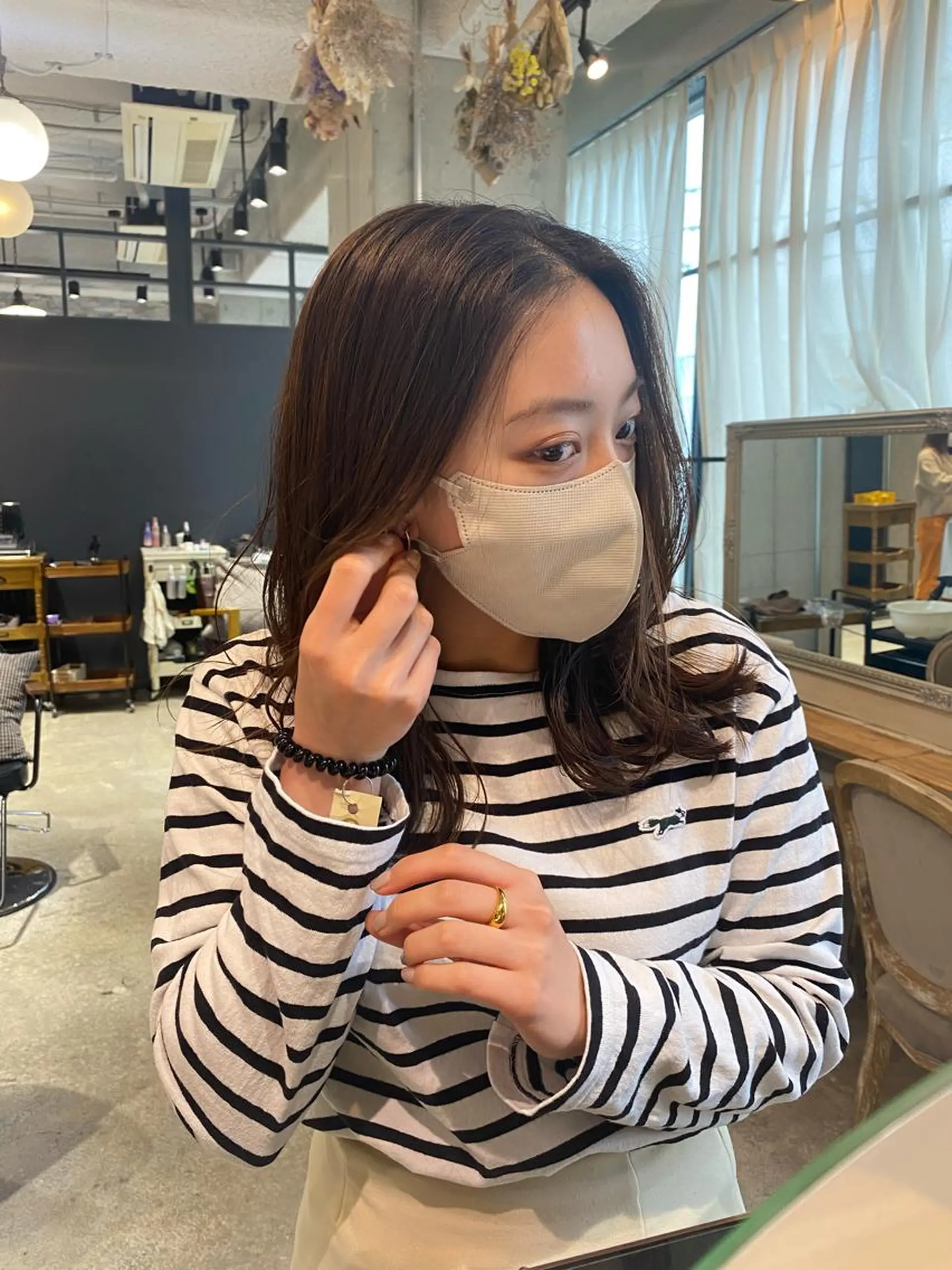 ミディアム カラー ヘアカラー 透明感カラー 🩰asumiのヘアスタイル