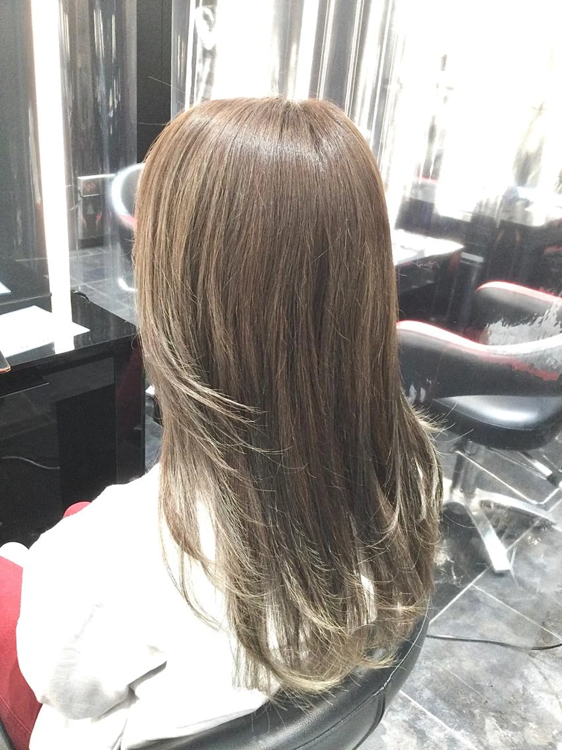 ロング カラー Annon プライベートサロンのヘアスタイル