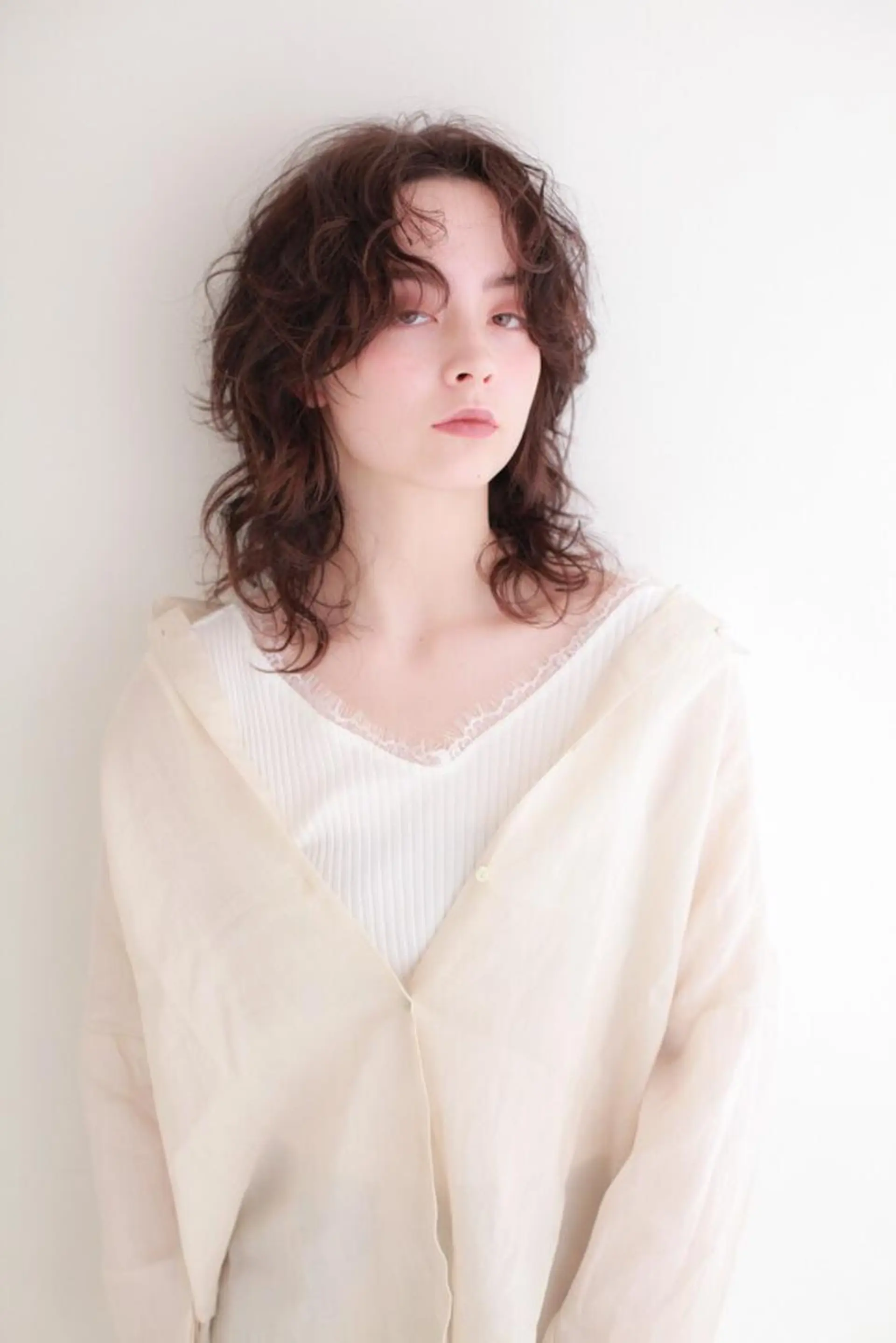 ミディアム パーマ レイヤー,ボブ / 彩未のヘアスタイル