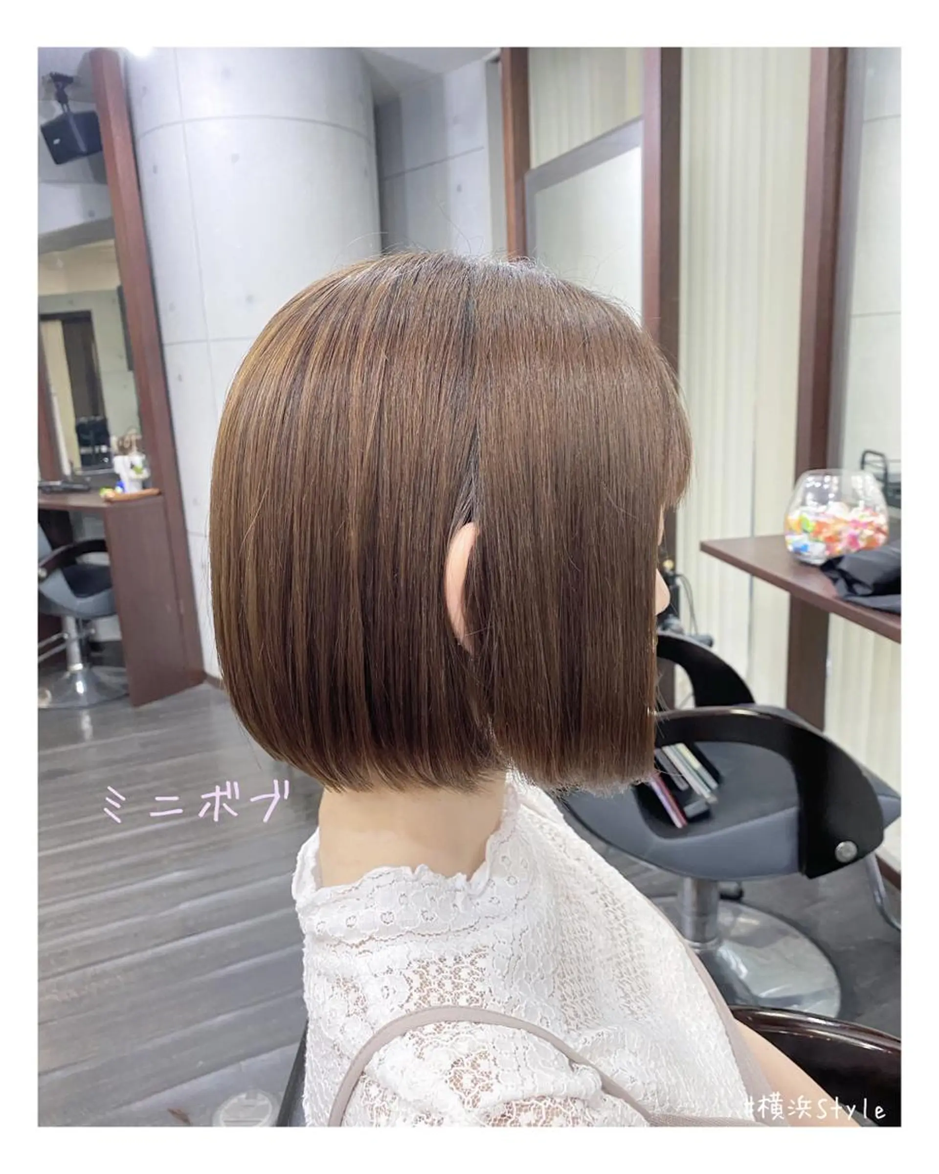 ショート カラー ボブ カット ヘアカラー トリートメント cocoru所属・＊横浜駅＊ 金子 誠也のヘアスタイル