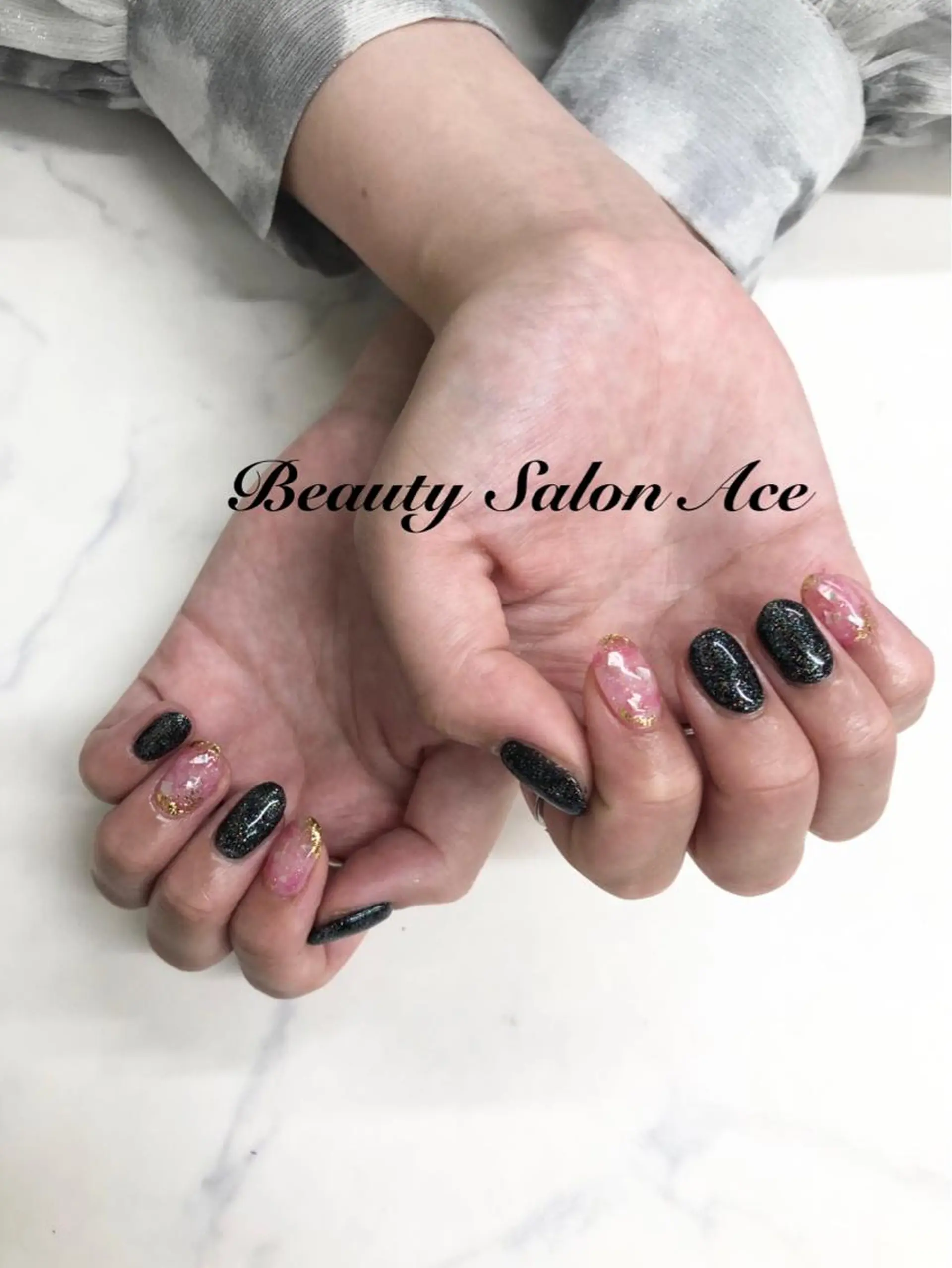 ネイル アートネイル ジェルネイル メンズネイル ハンドネイル ハンドケア Beauty Salon Ace（ネイルサロン　エース）所属・池袋フィルイン Ace♡長さだしのネイルデザイン