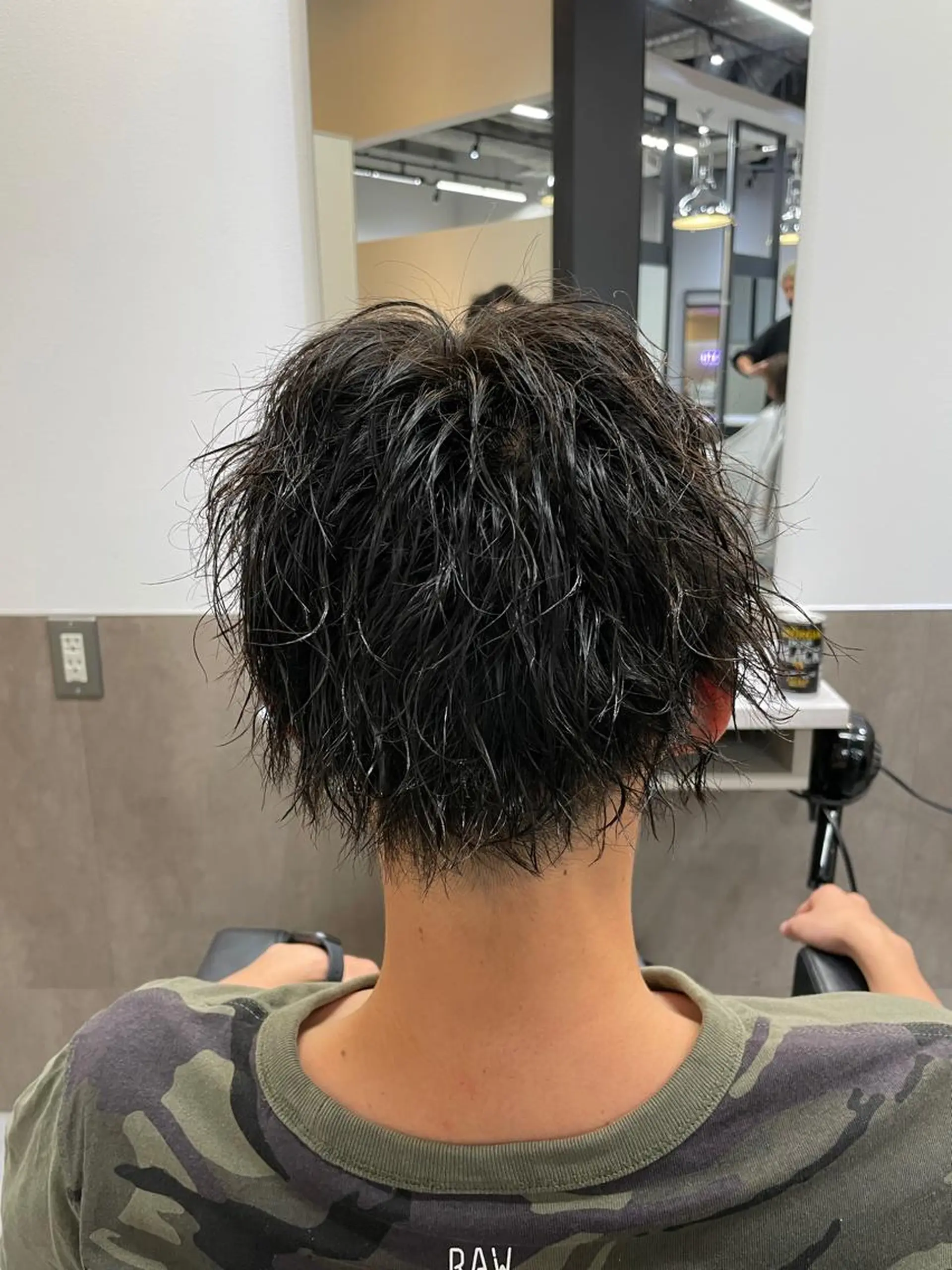 メンズ カット パーマ 福永速人 /メンズパーマのヘアスタイル