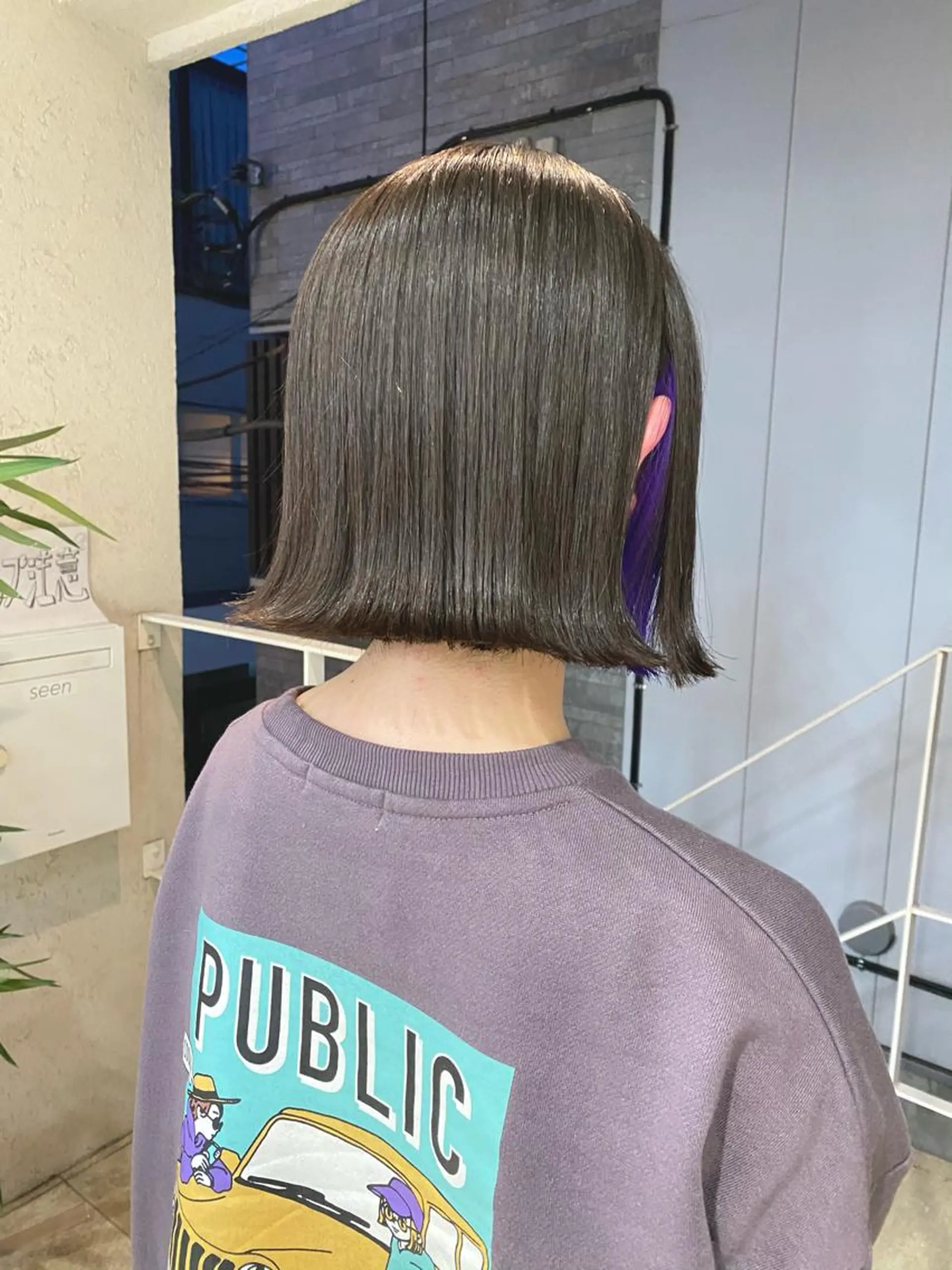 ミディアム seen所属・境 健助のヘアスタイル