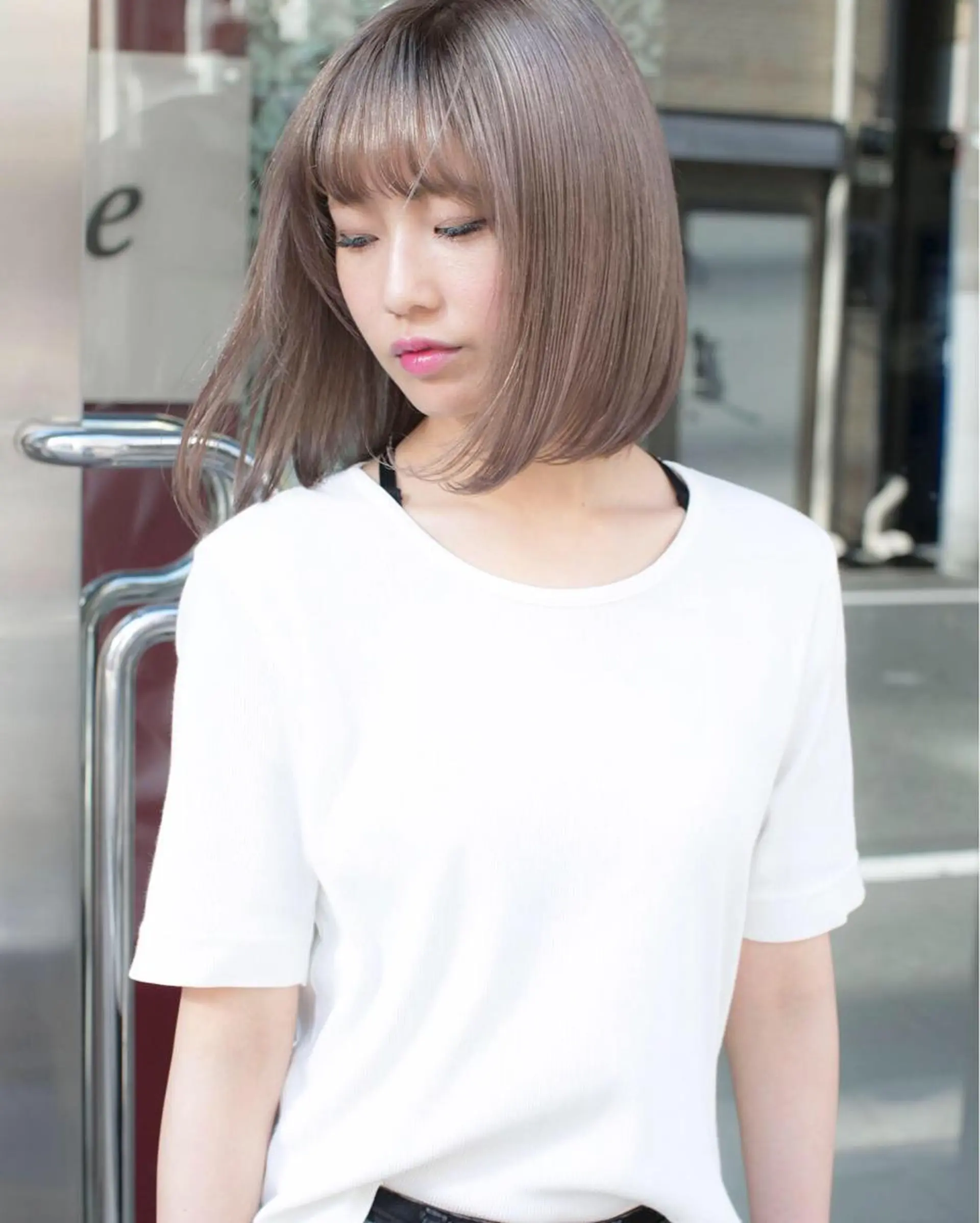 ミディアム トップスタイリスト 小澤純一のヘアスタイル