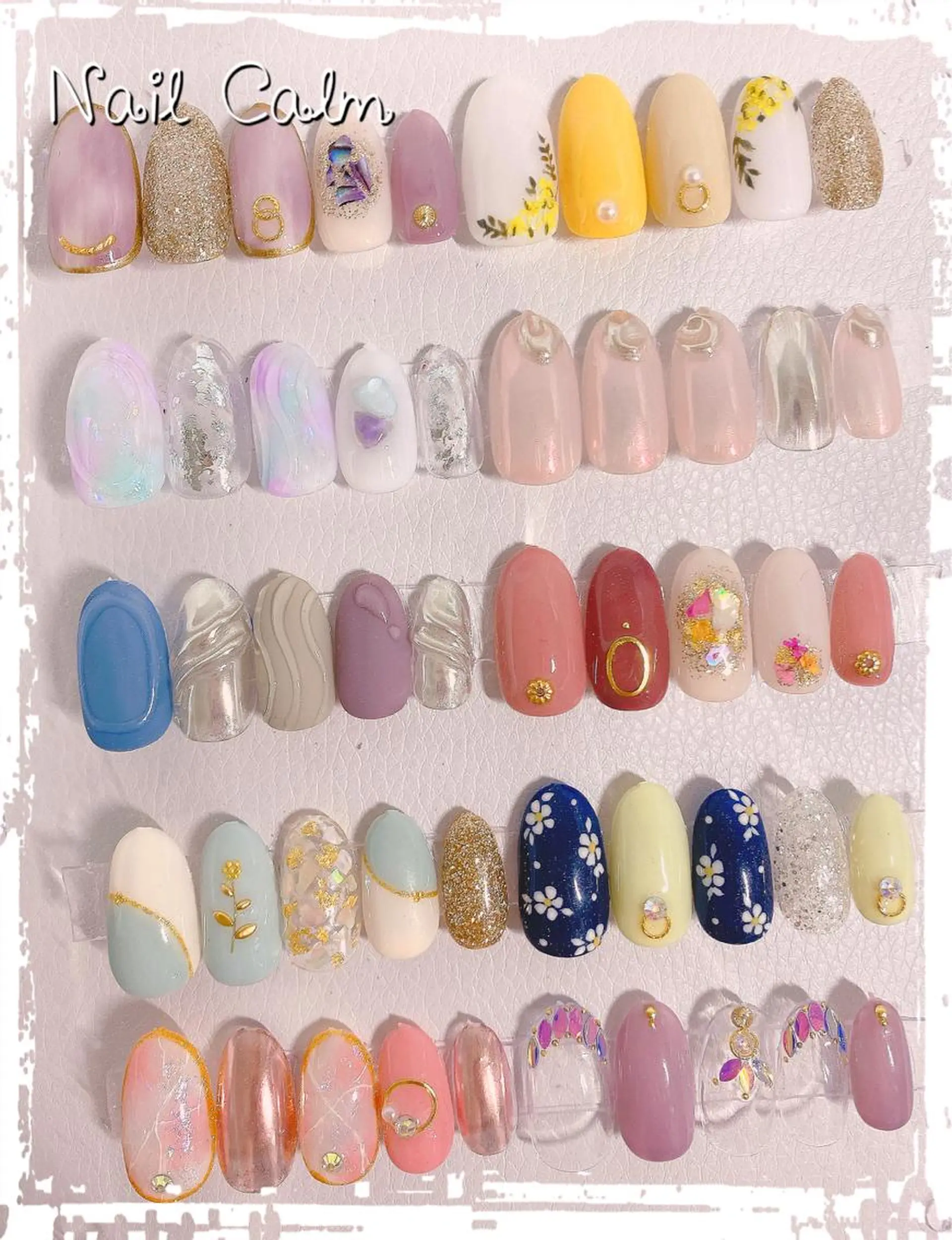 ネイル アートネイル ハンドネイル Nail Calm所属・プライベートサロン Calmのネイルデザイン