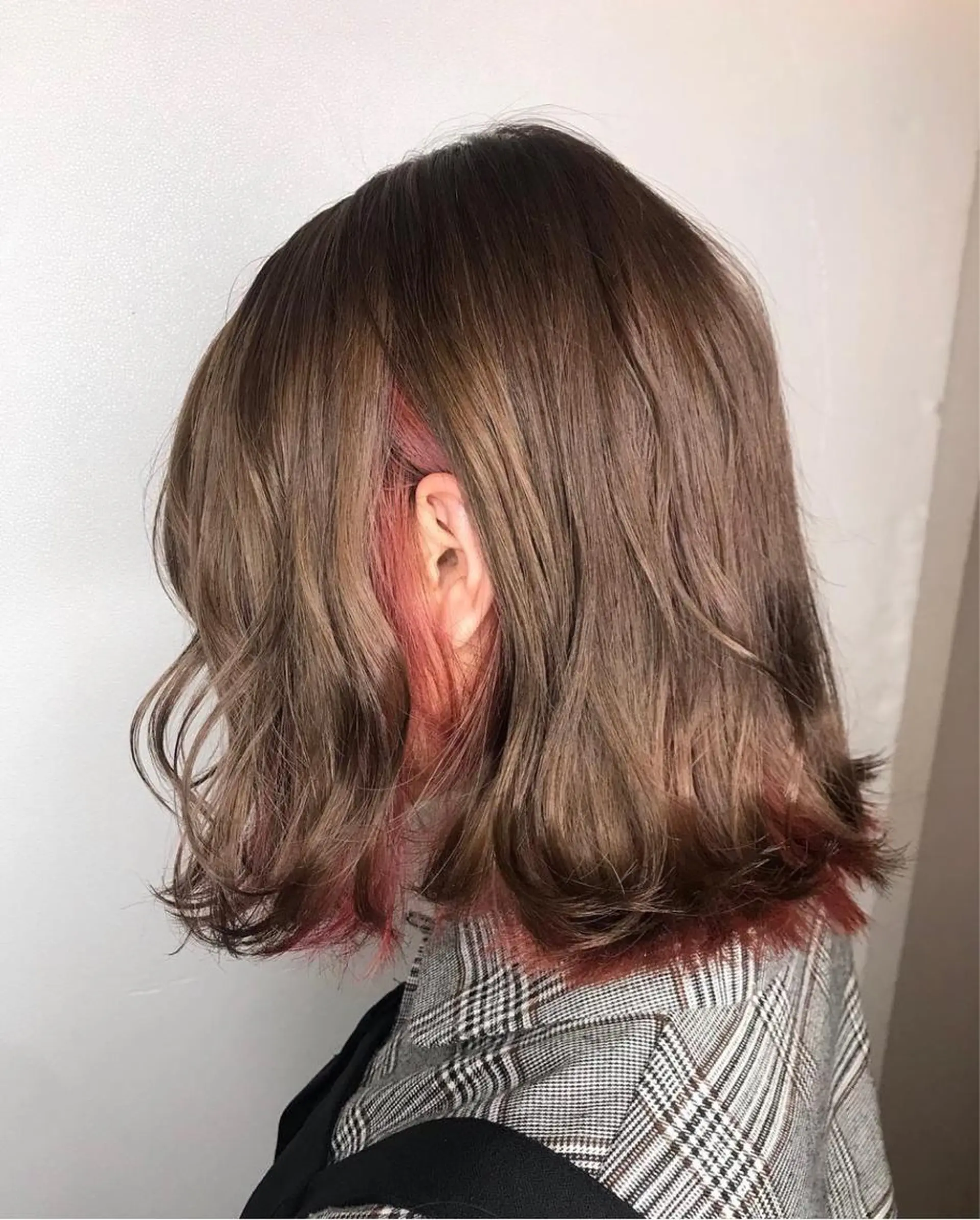 ミディアム カット ヘアカラー トリートメント 西村 弘輝 パーマ/艶髪カラーのヘアスタイル