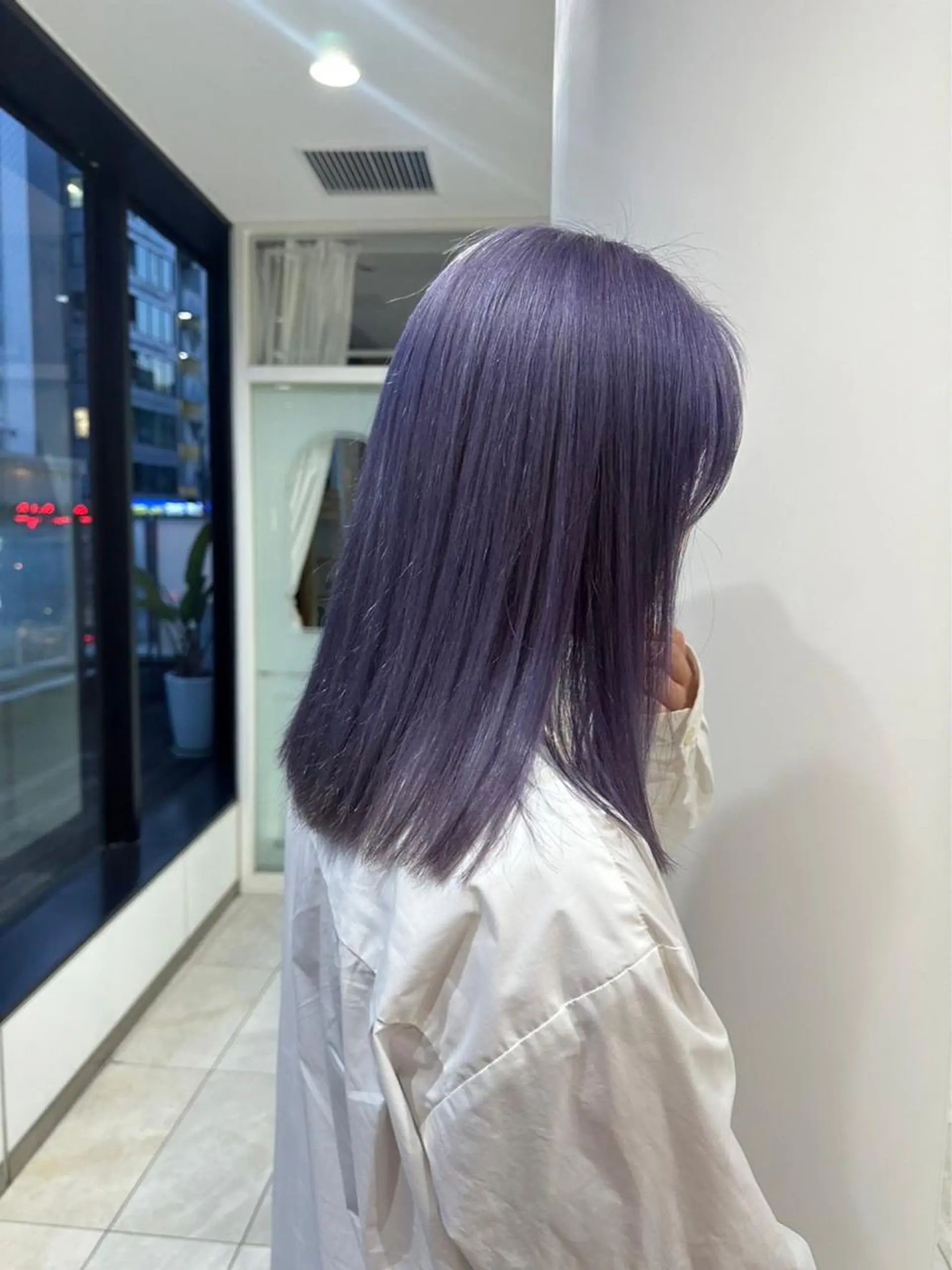 ロング カット ZA/ZA神楽坂店所属・渡邉 彩愛のヘアスタイル