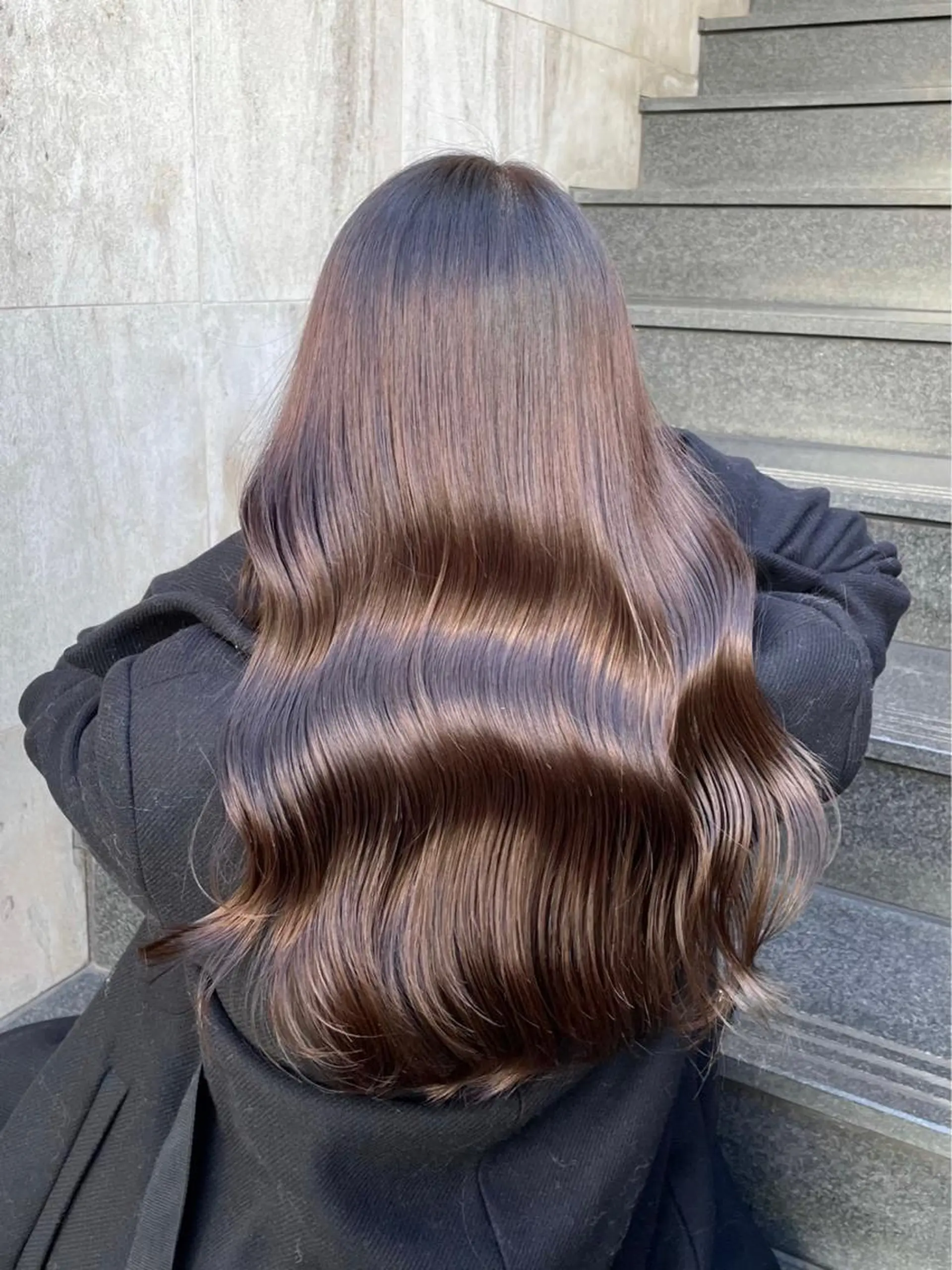 セミロング カラー ブリーチ ケアブリーチ ダブルカラー グラデーションカラー グレージュ カット ヘアカラー トリートメント ヘッドスパ 韓国風/美髪/透明感 hiroのヘアスタイル