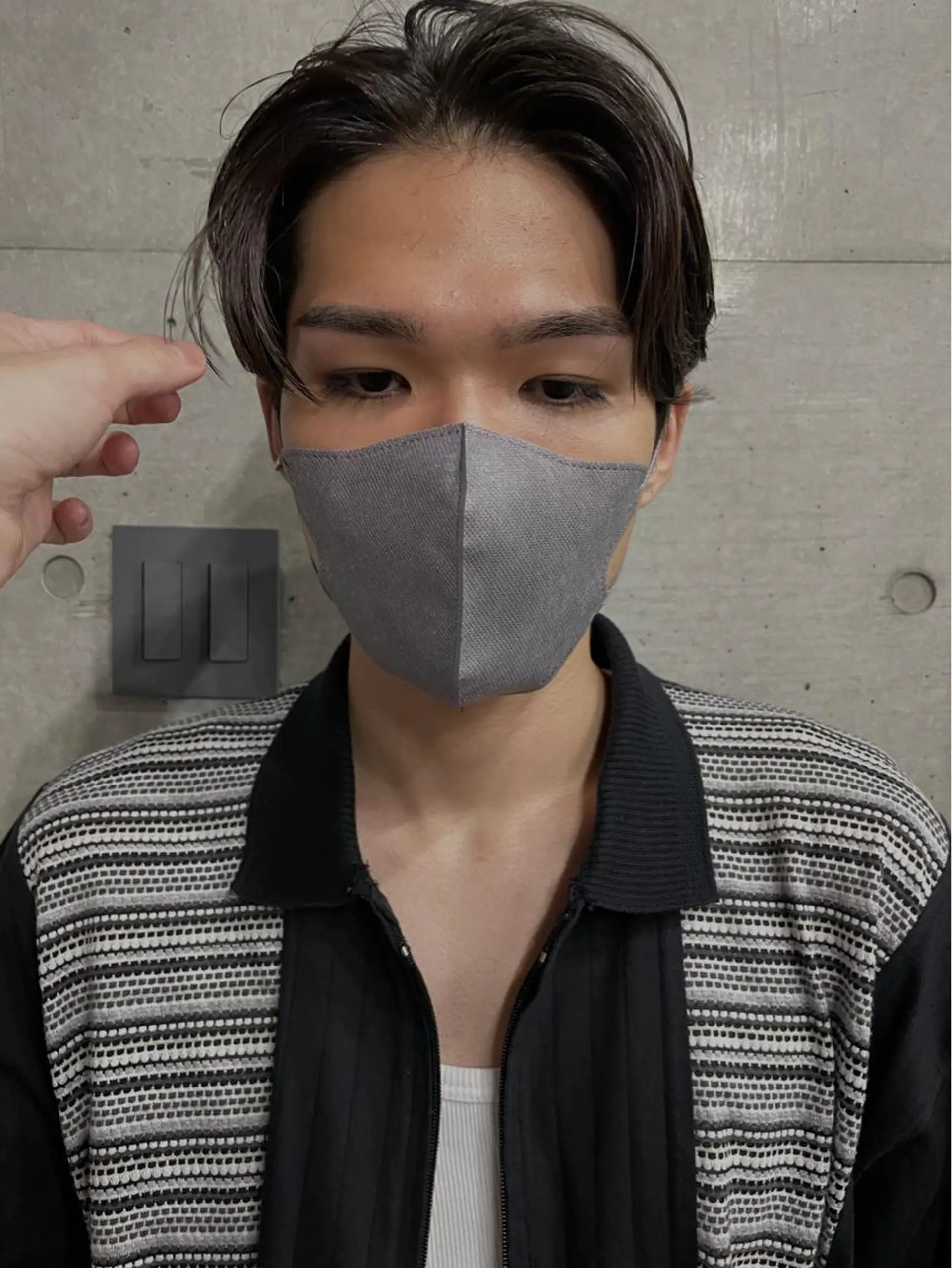 ショート メンズ カット 吉田一輝 外国人パーマのヘアスタイル