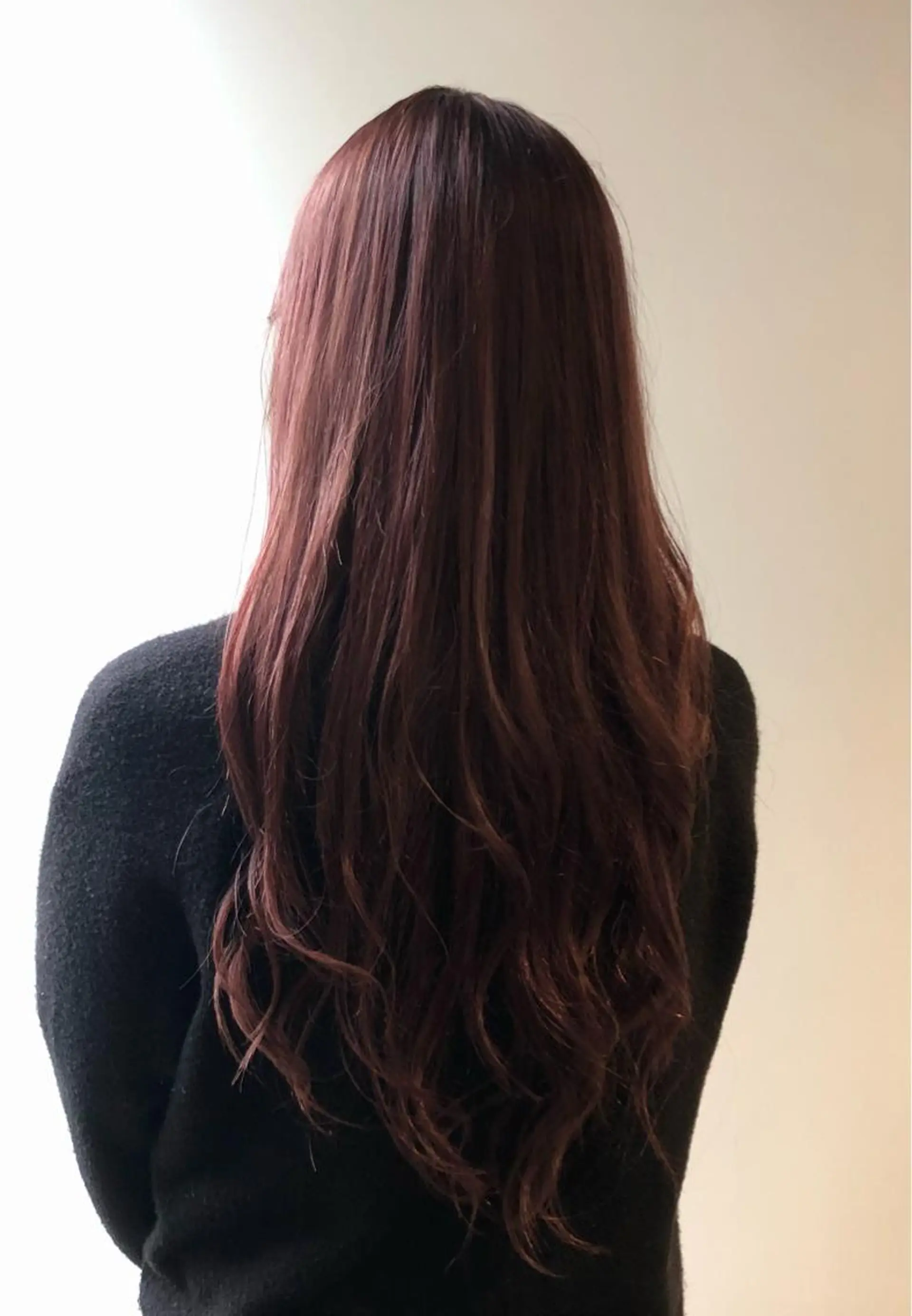 ロング カラー たけだ れなのヘアスタイル