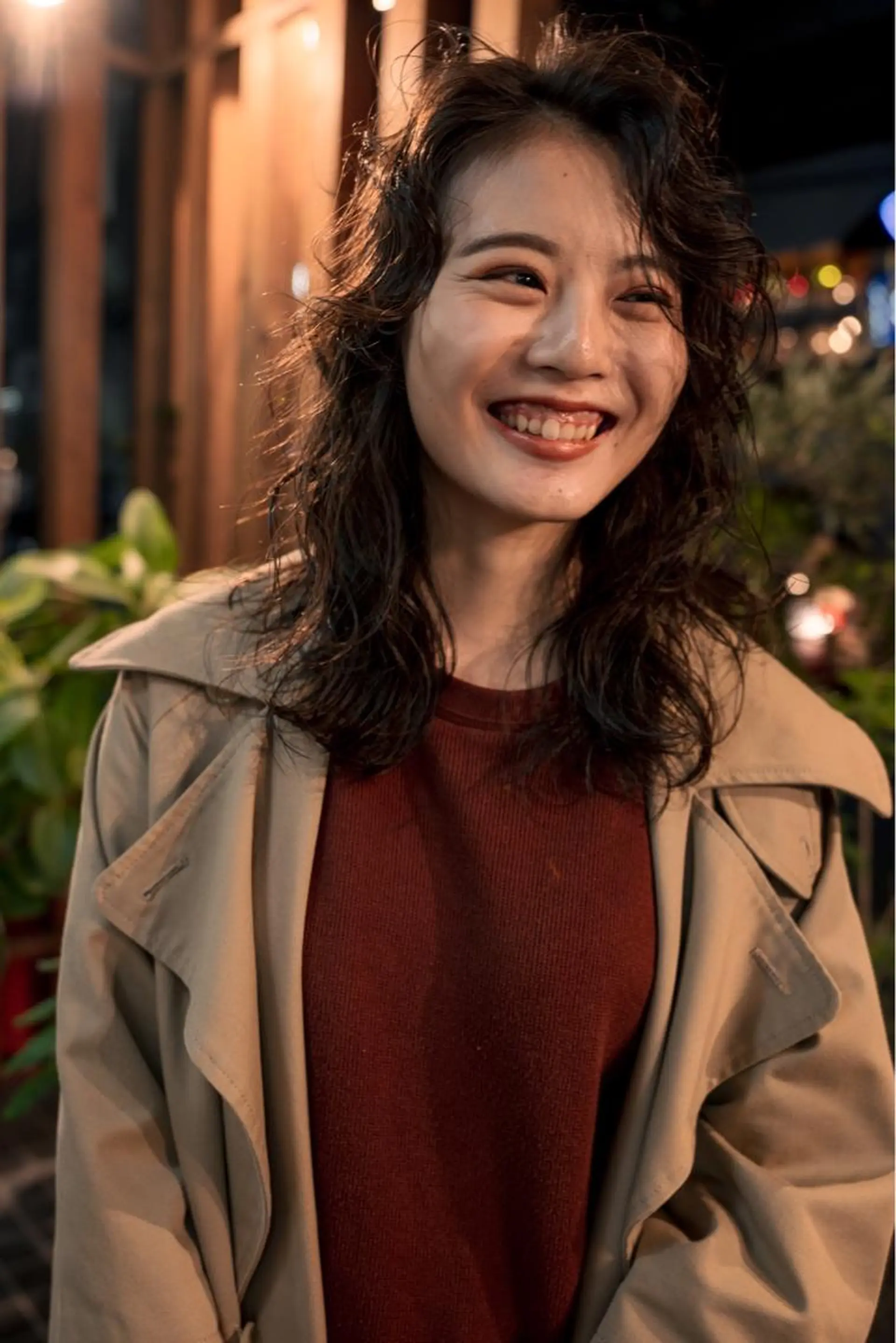 セミロング パーマ セミロングパーマ くせ毛 カット パーマ トリートメント Genta @gegege75のヘアスタイル