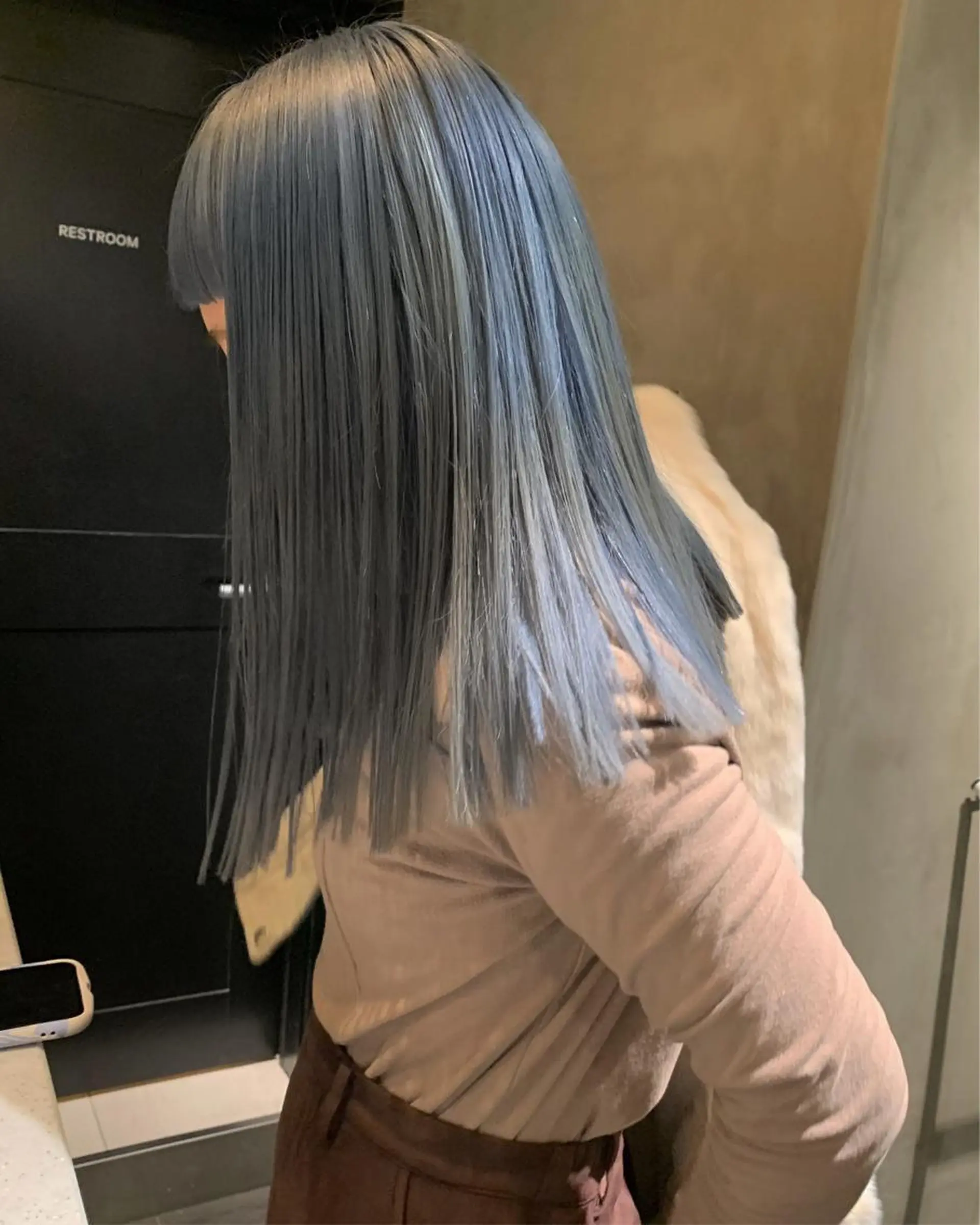 セミロング カラー ヘアカラー トリートメント アンニュイヘア🪽 ayumiのヘアスタイル