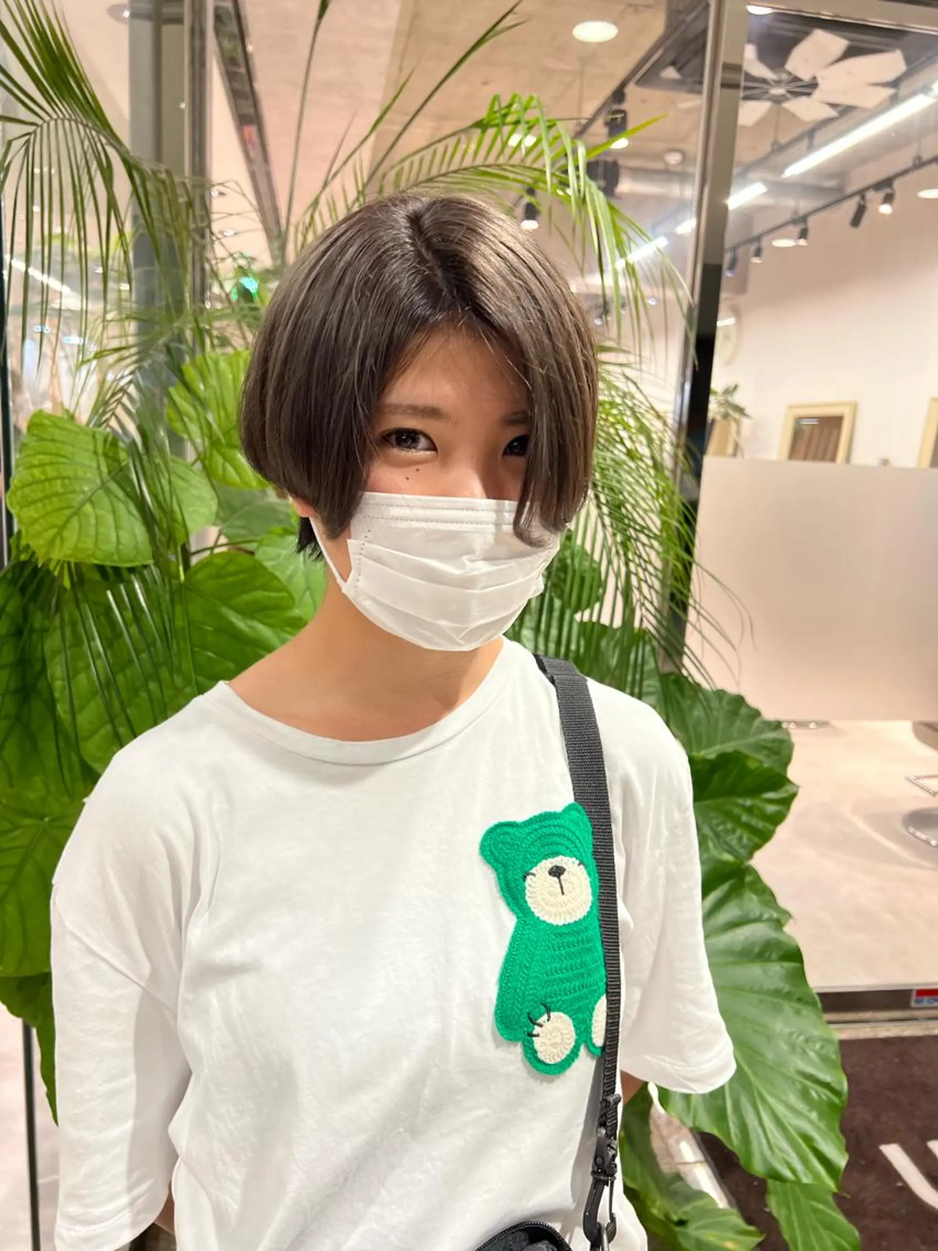 ショート カラー カット ヘアカラー トリートメント 🍀お悩み改善憧れの 美髪　小林風雅のヘアスタイル