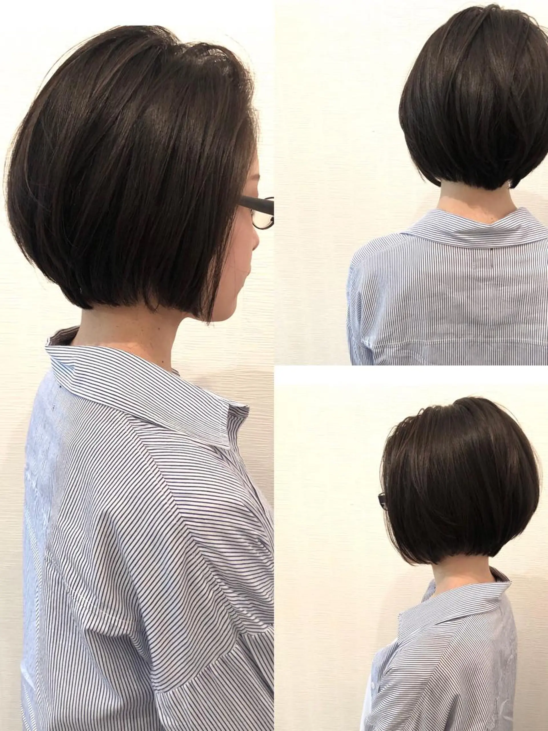 ショート カット トリートメント 平川 友希子のヘアスタイル