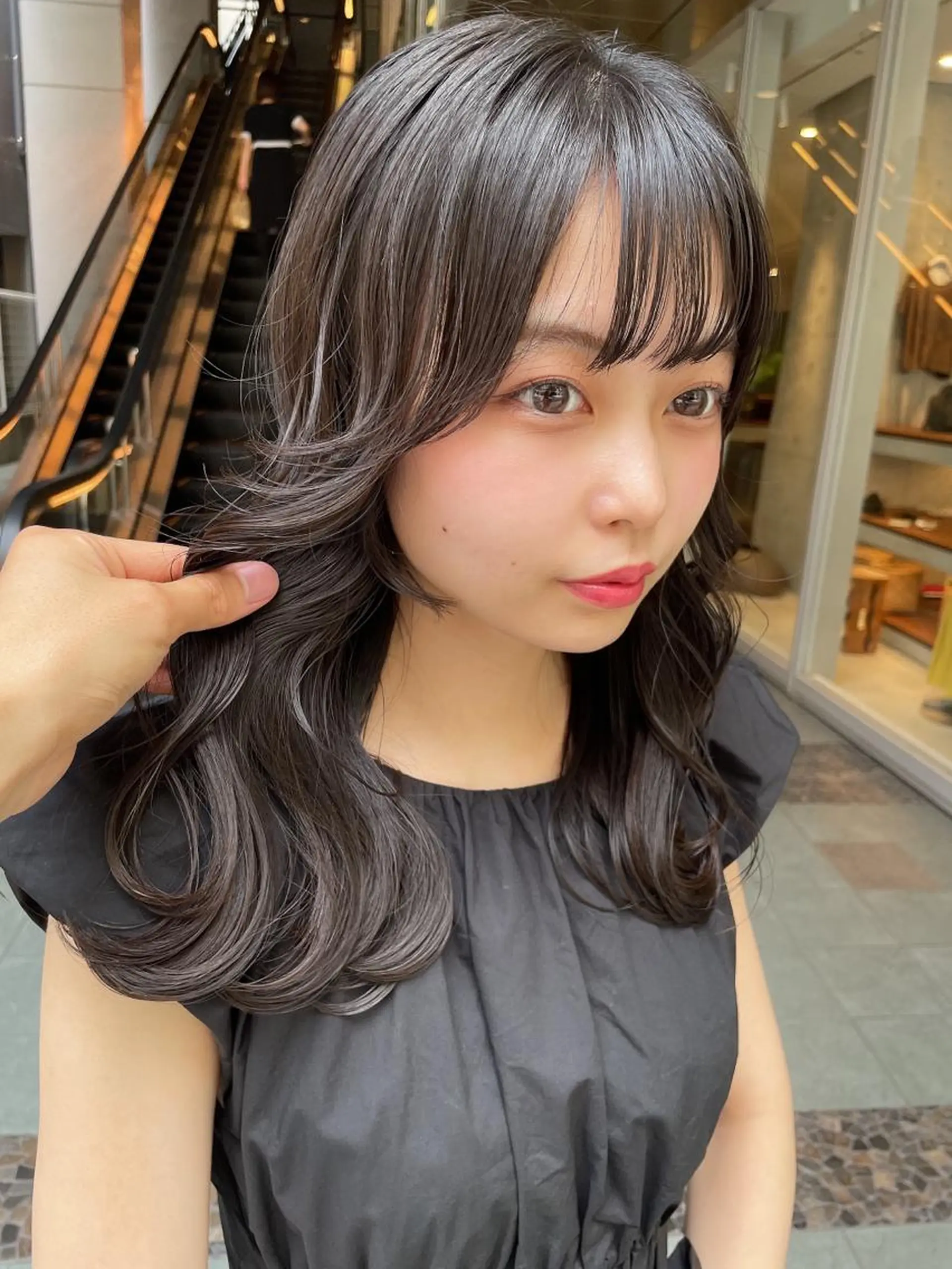 セミロング カット 髪質改善will hairdesignのヘアスタイル