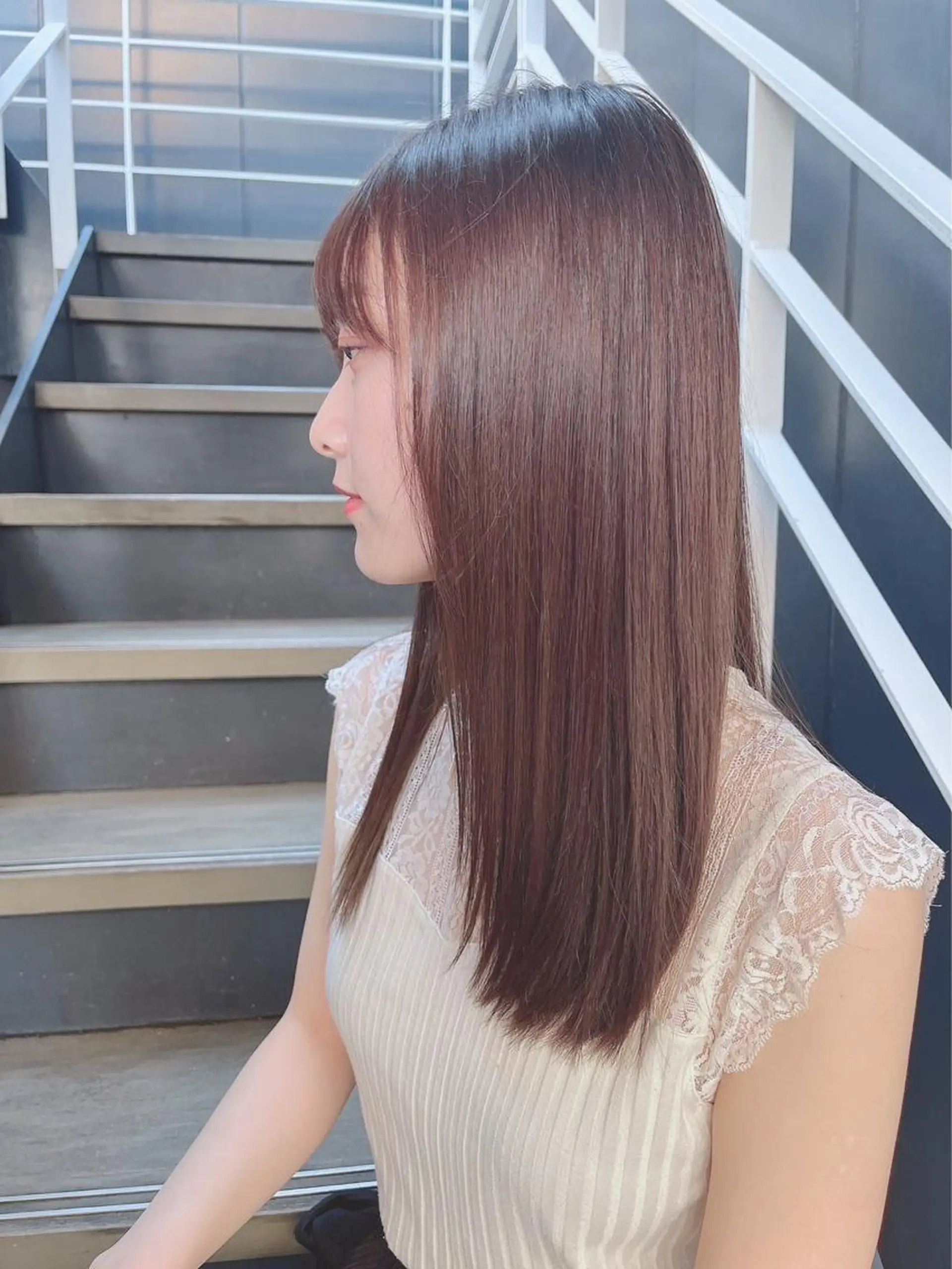 ロング 西新/siohair 似合わせ/石尾刻矢のヘアスタイル