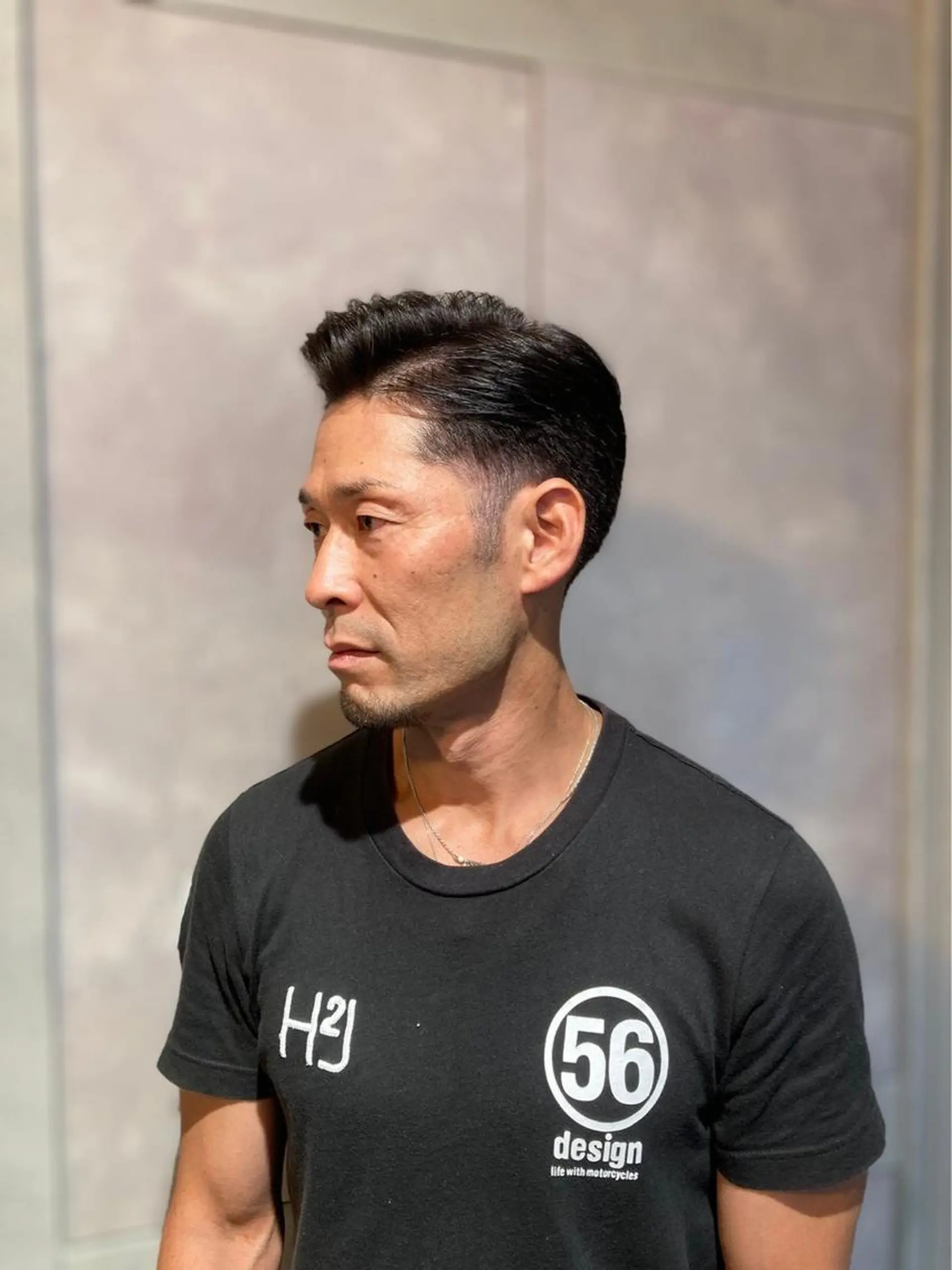 ショート メンズ フェードカット BRAIDS💎愛子 大人ハイライト💎のヘアスタイル